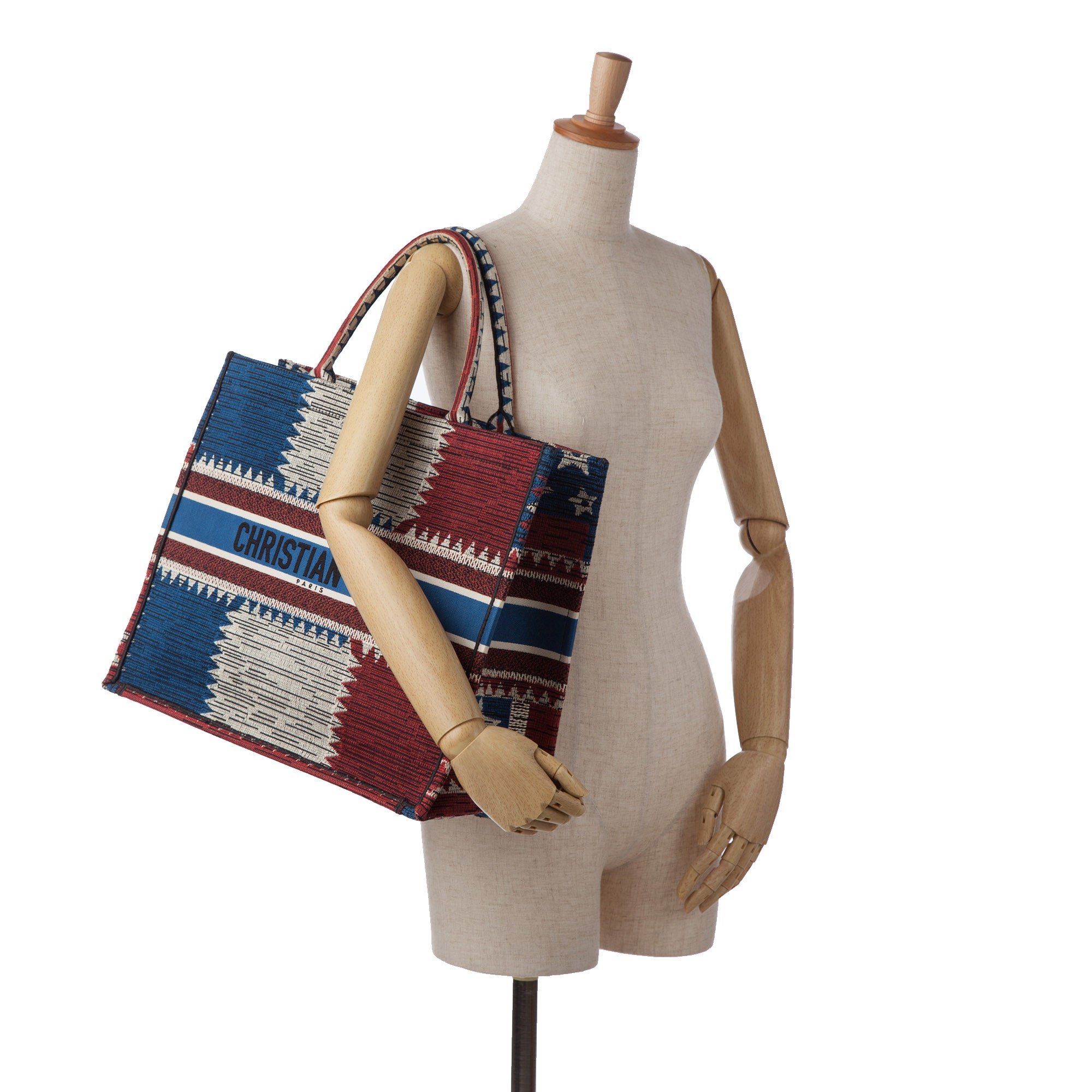 Dior Large French Flag Book Tote - image 12