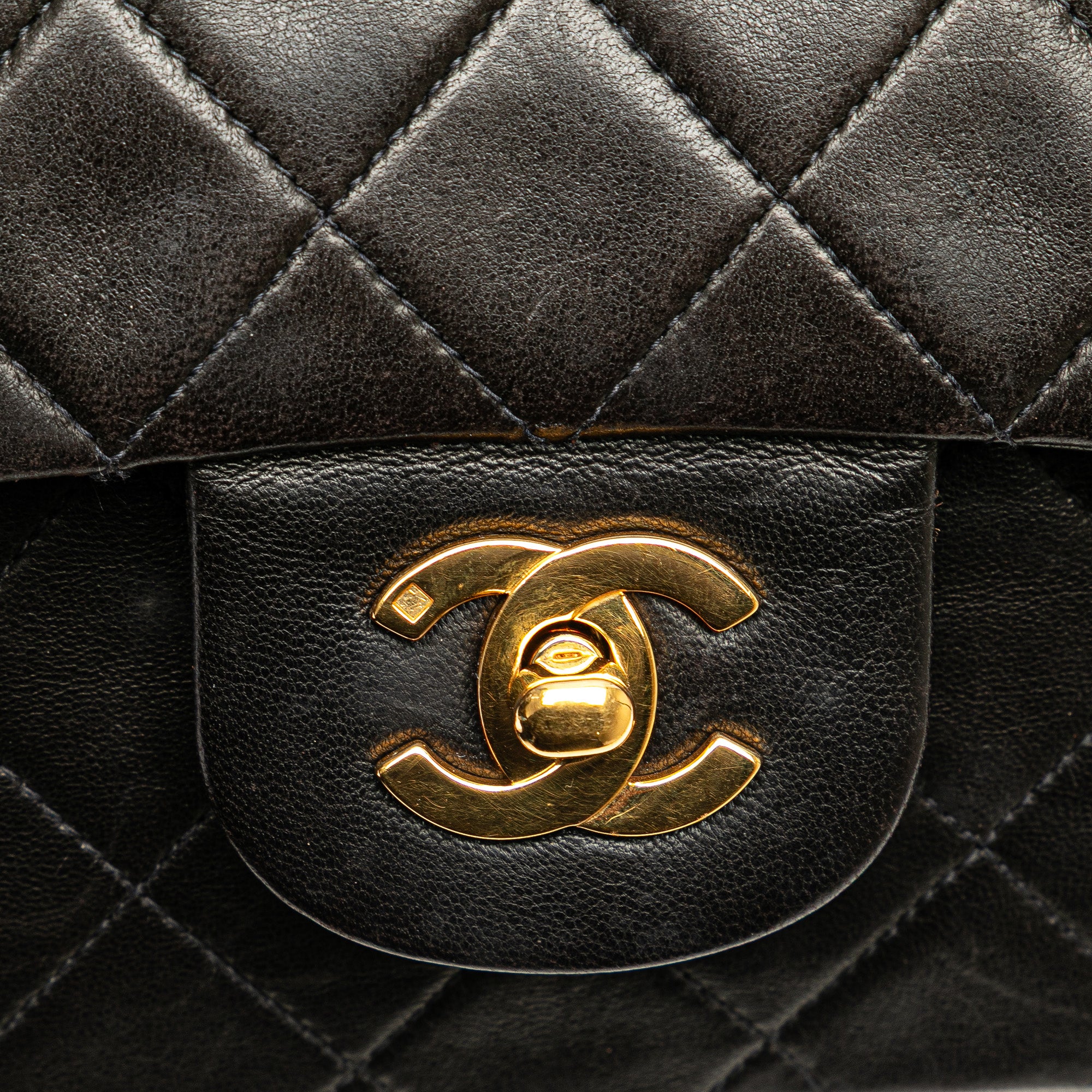 Chanel Medium Classic Lambskin Double Flap - image 12