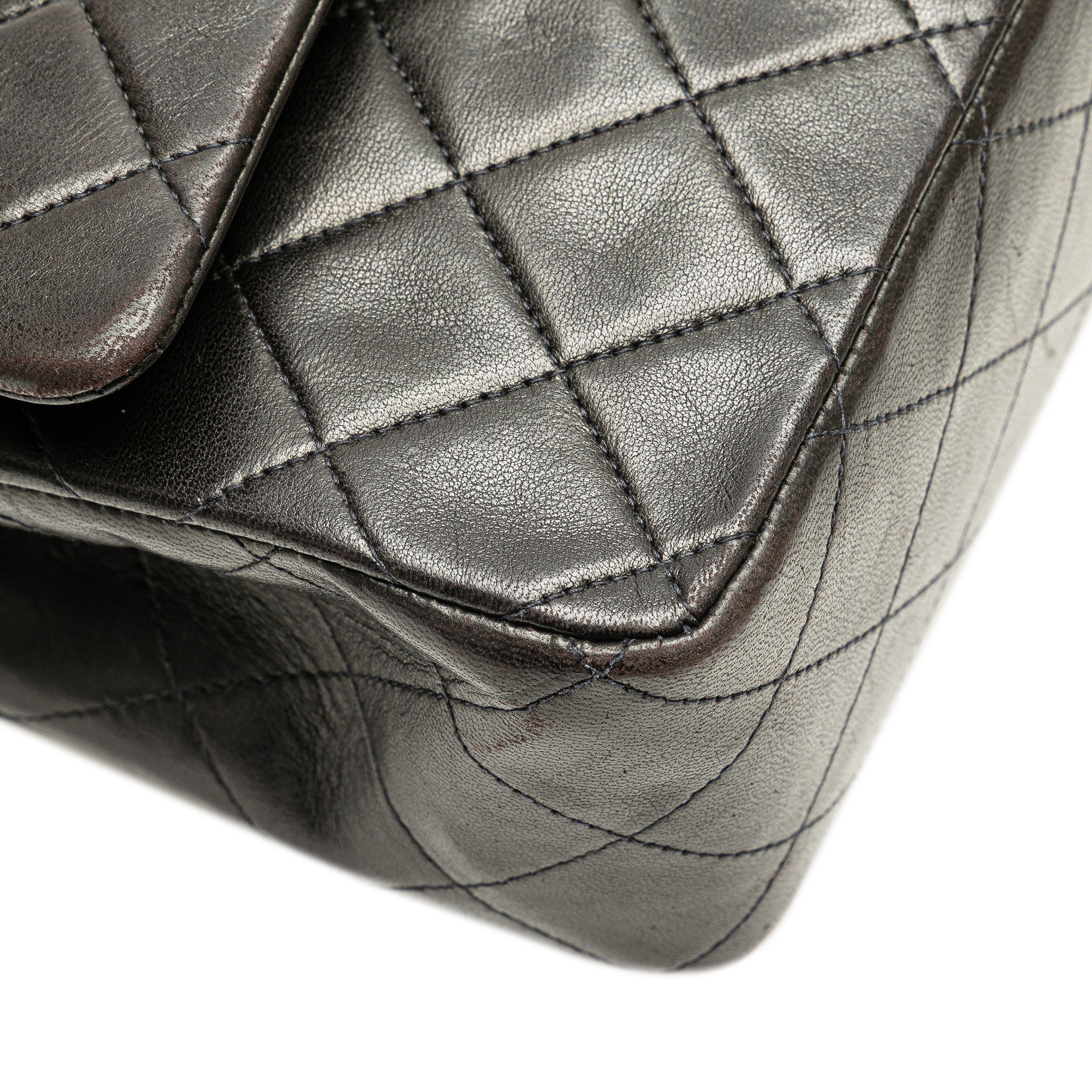 Chanel Medium Classic Lambskin Double Flap - image 8
