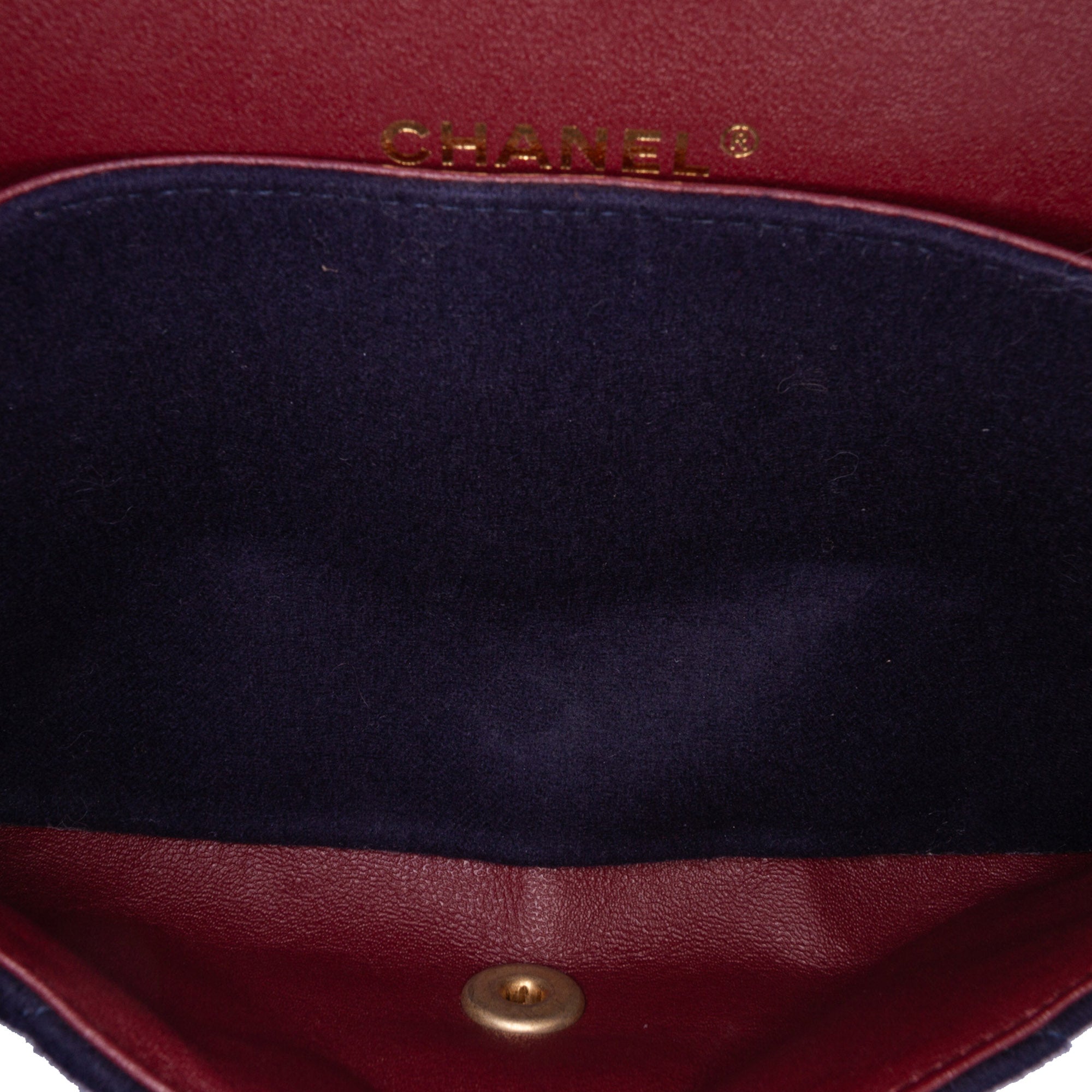 Chanel Paris Hamburg Medium Classic Jersey Coco Sailor Charms Double Flap - image 5