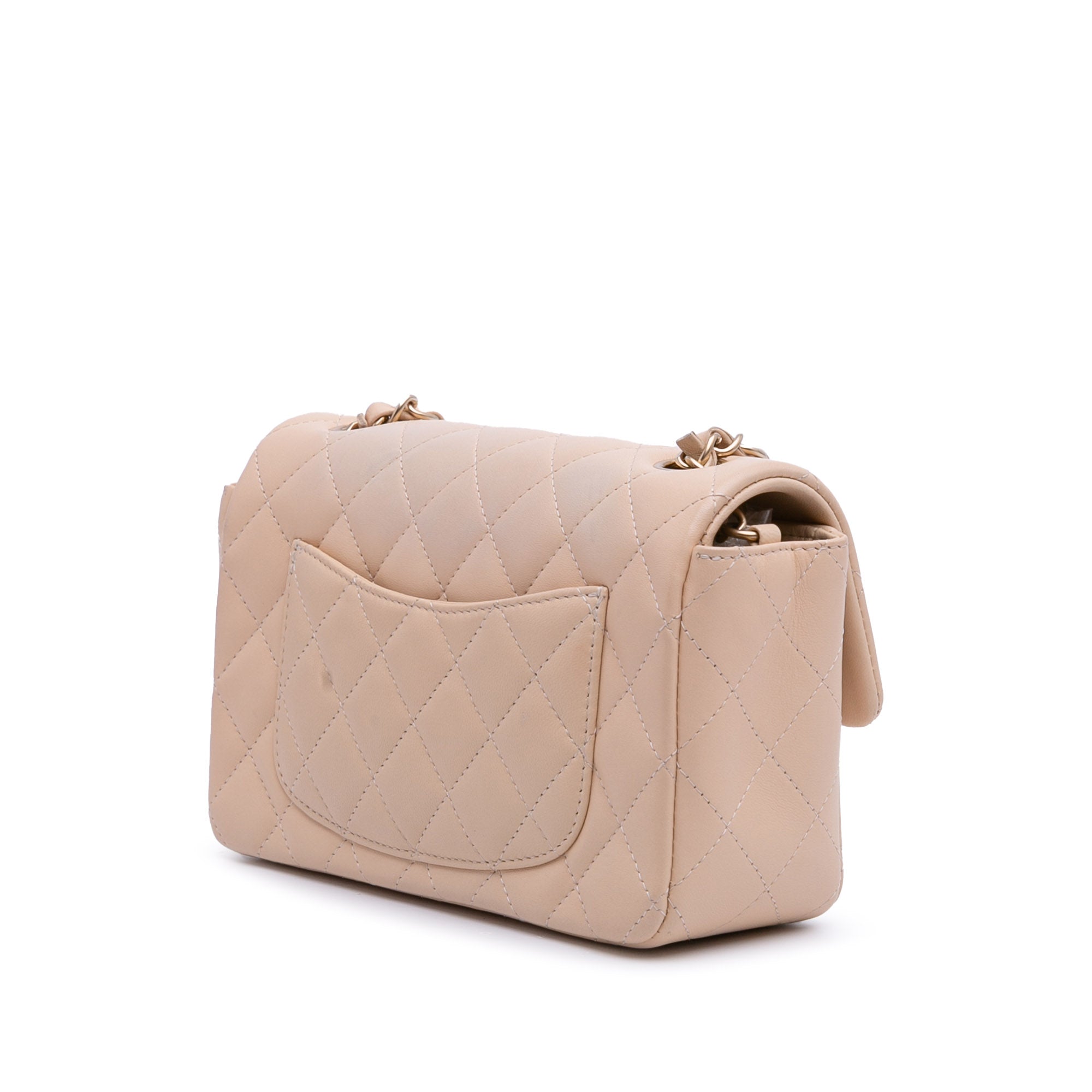 Chanel Mini Rectangular Classic Lambskin Single Flap - image 2