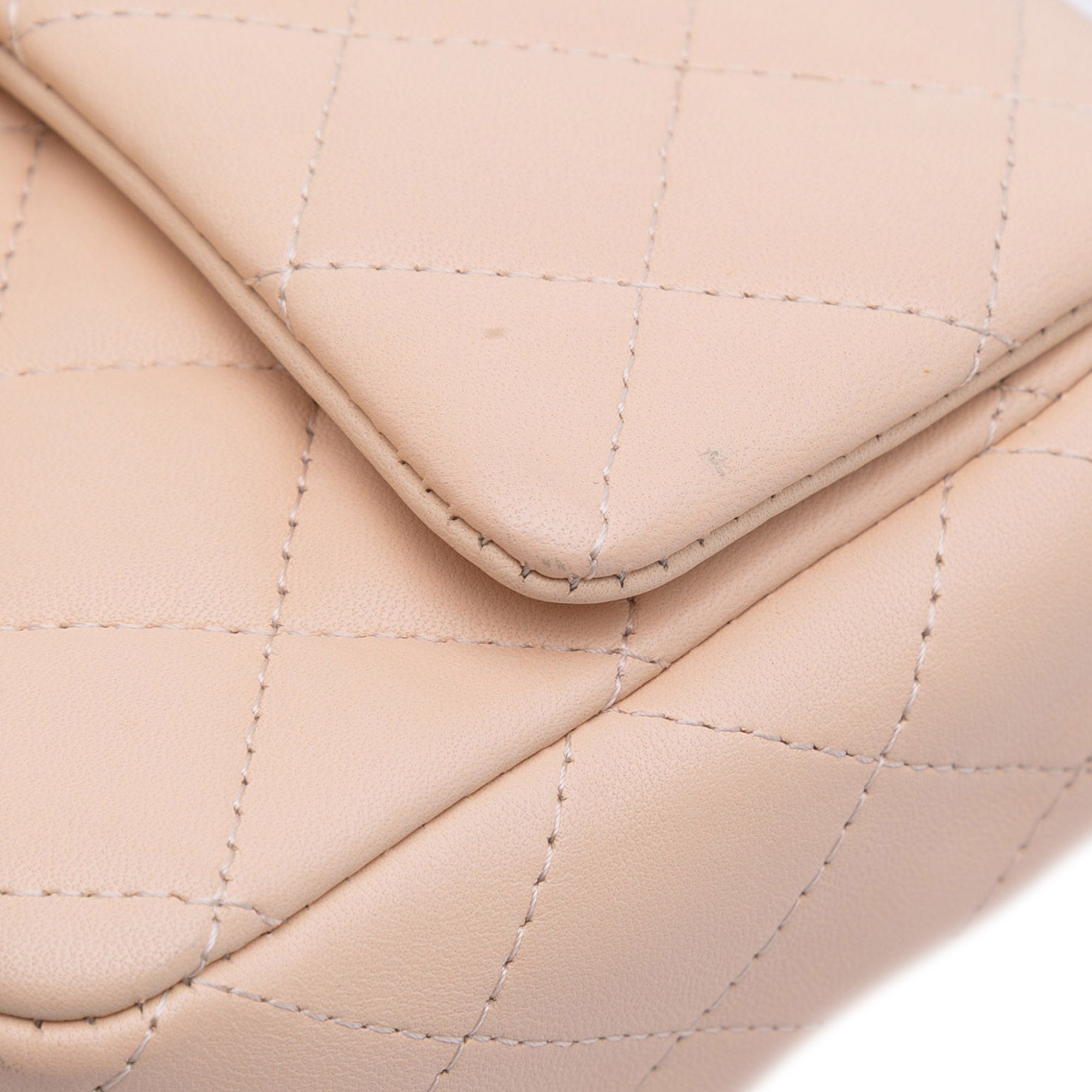 Chanel Mini Rectangular Classic Lambskin Single Flap - image 9