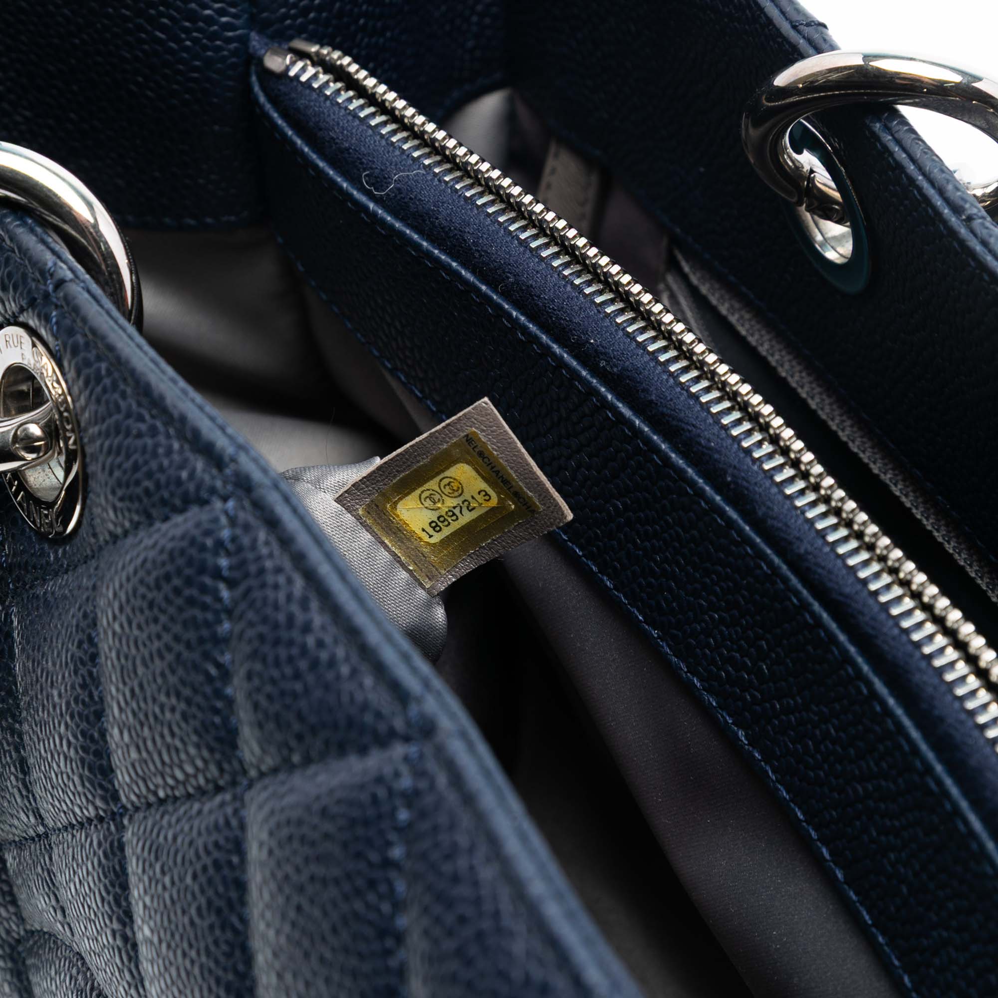 Chanel Caviar Grand Shopping Tote - image 6