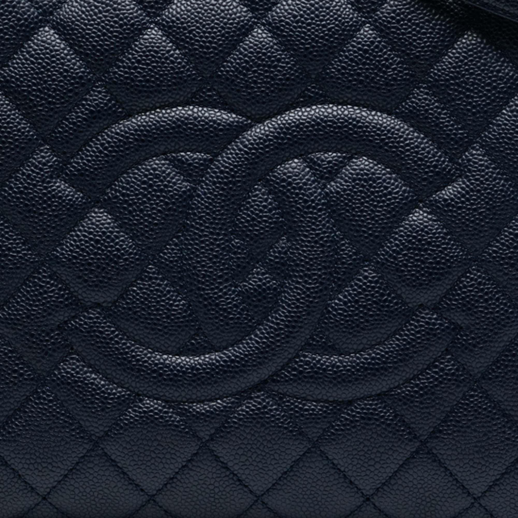Chanel Caviar Grand Shopping Tote - image 7