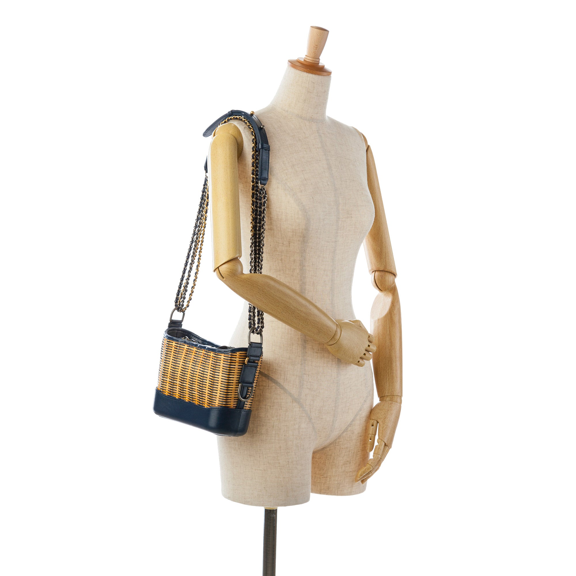 Chanel Small Rattan Gabrielle Crossbody - image 13
