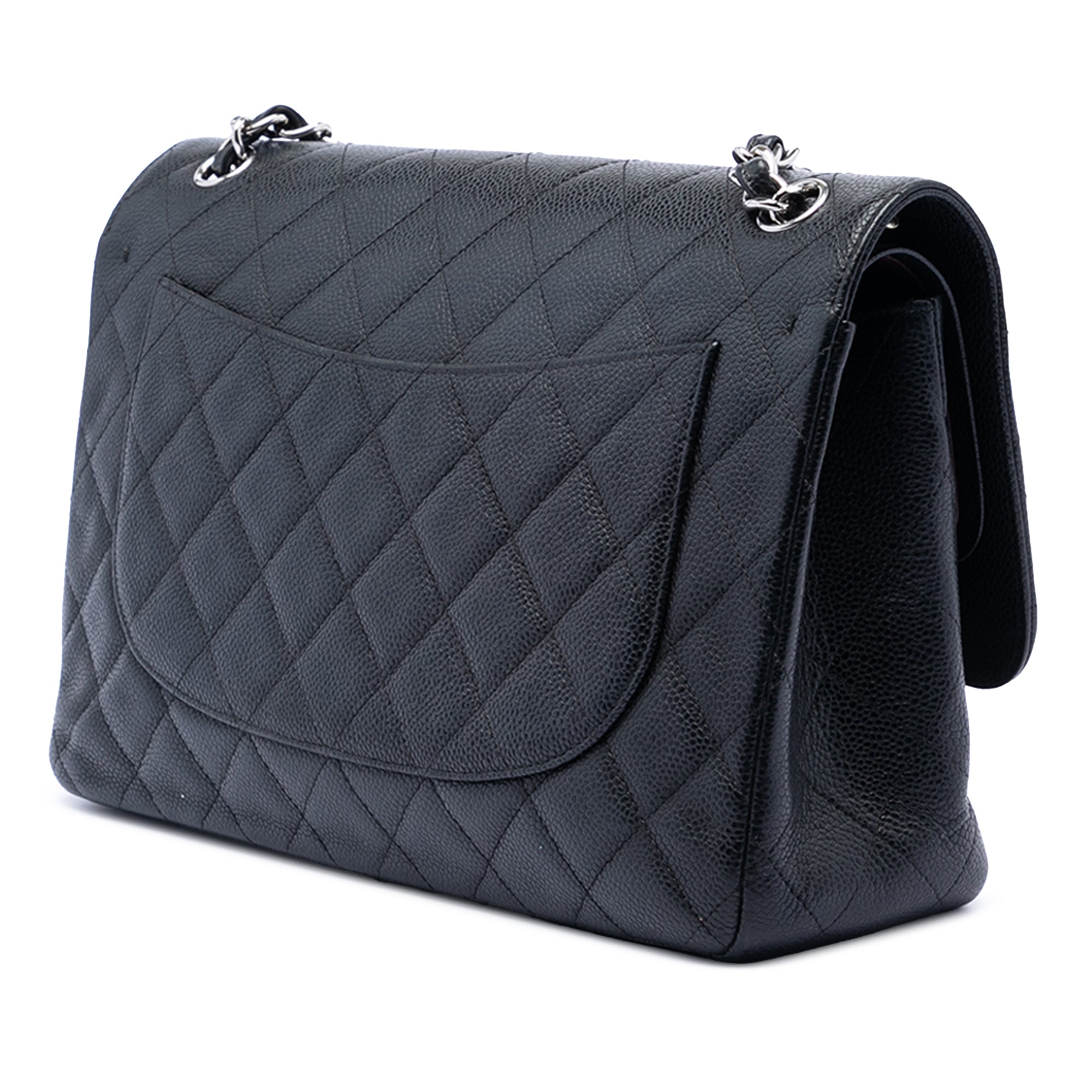 Chanel Jumbo Classic Caviar Double Flap - image 2