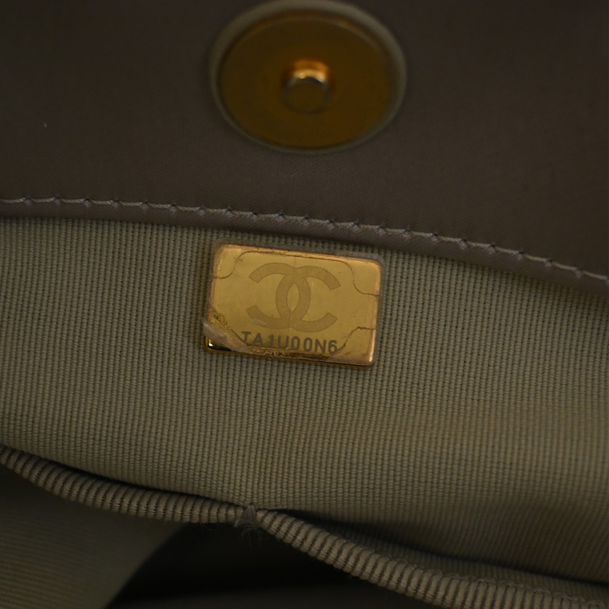 Chanel Nylon Grosgrain Quilted Shopping Bag - image 6