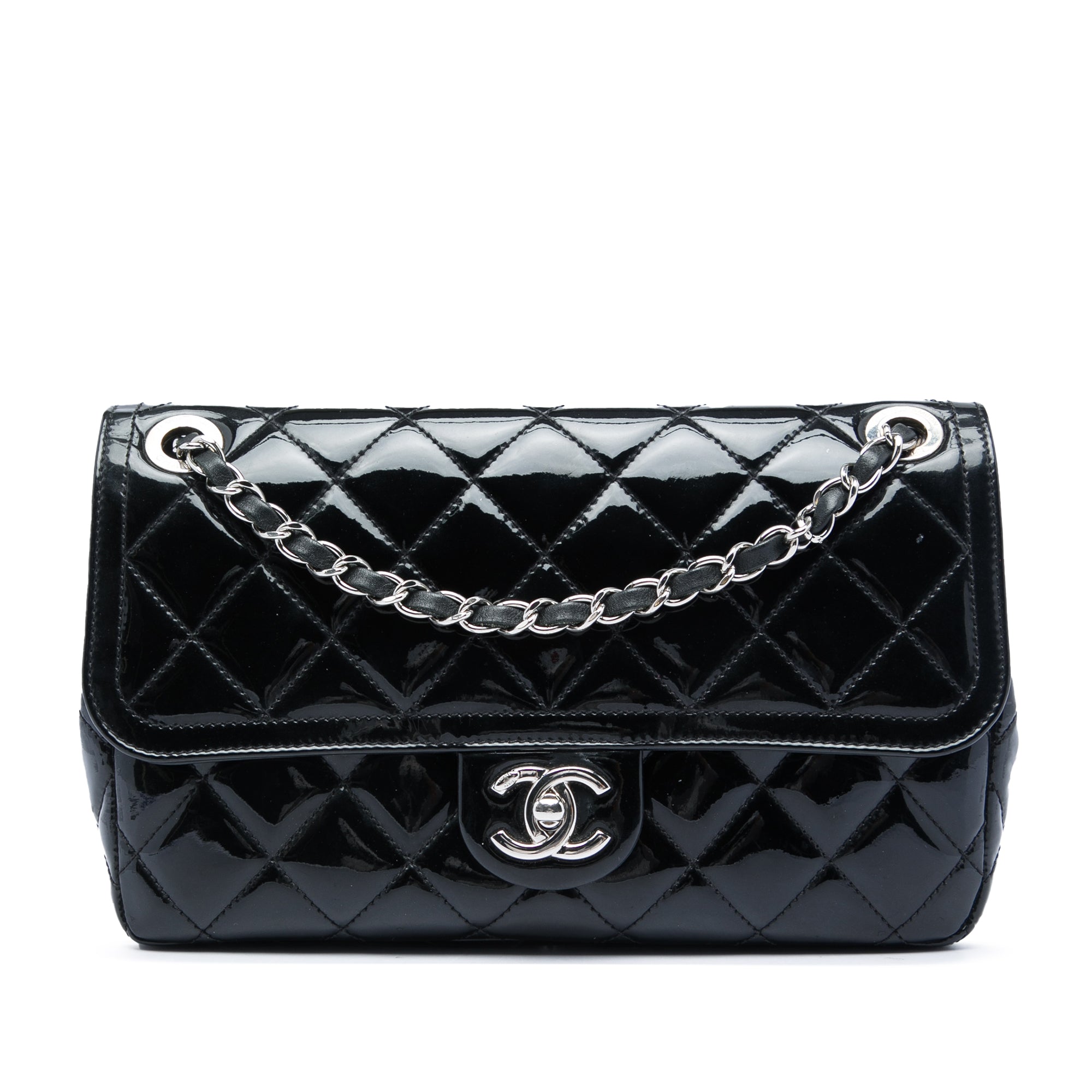Chanel Medium Patent Coco Shine Flap - image 1