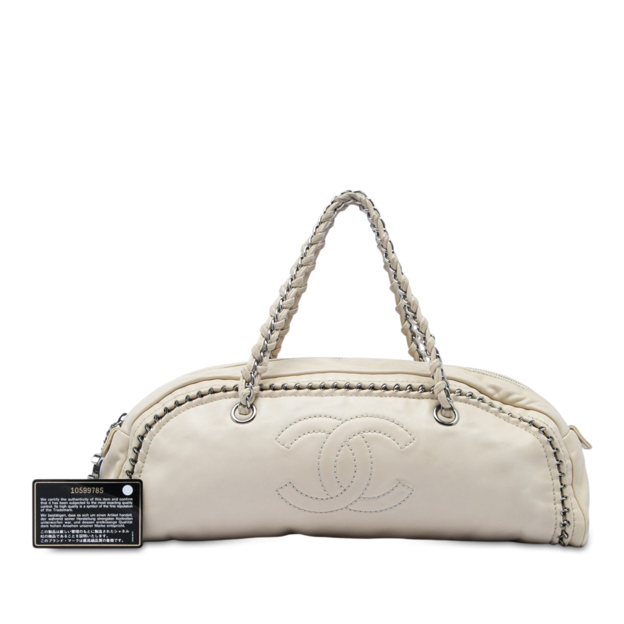 Chanel Small Calfskin Luxe Ligne Bowler Bag - image 6