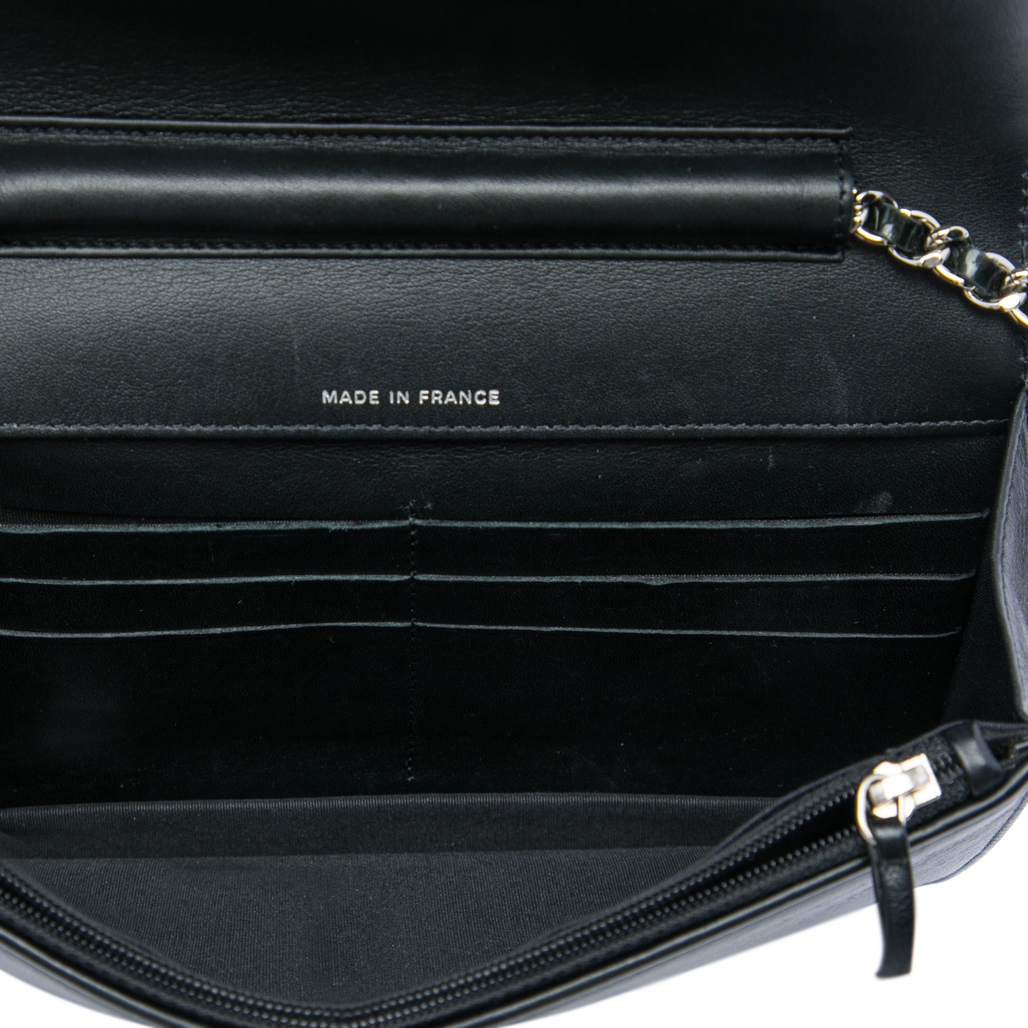 Chanel CC Patent Strass Embellished Wallet On Chain - image 4