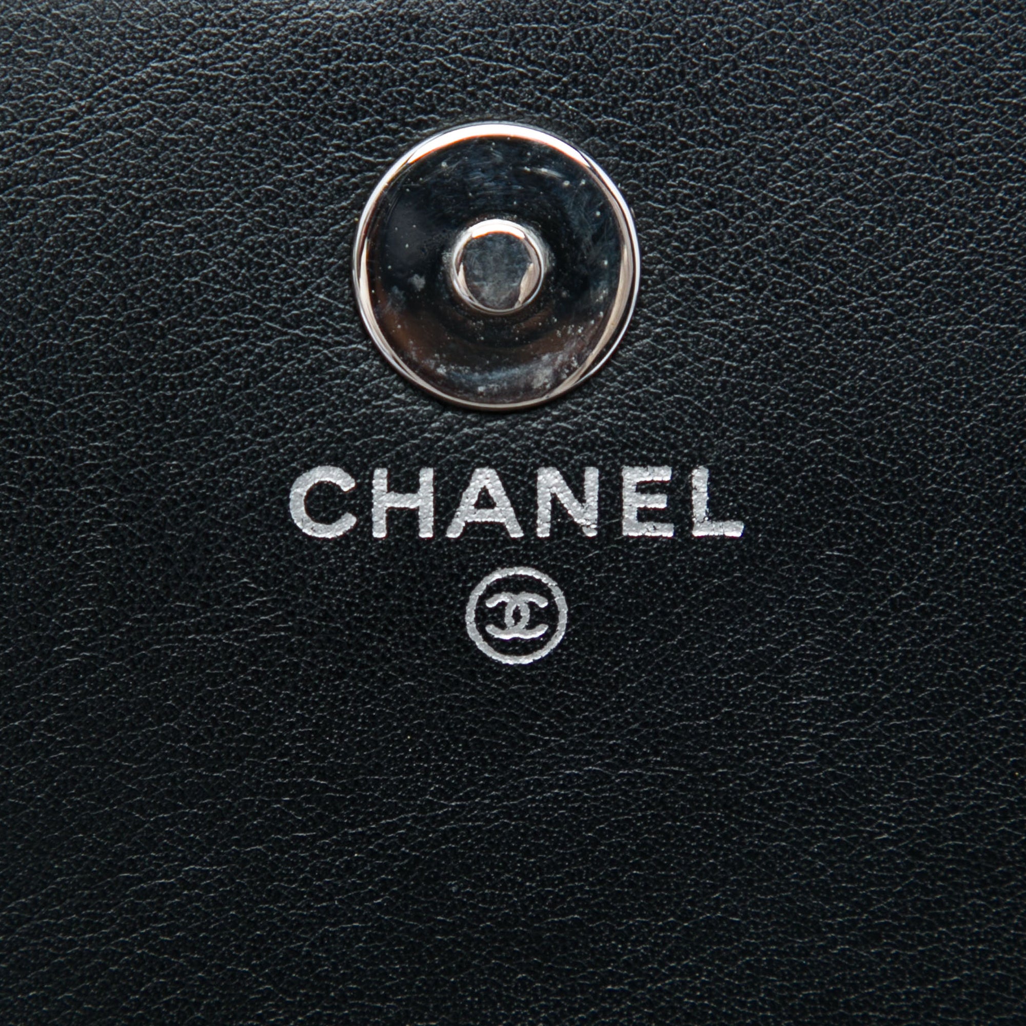 Chanel CC Patent Strass Embellished Wallet On Chain - image 5