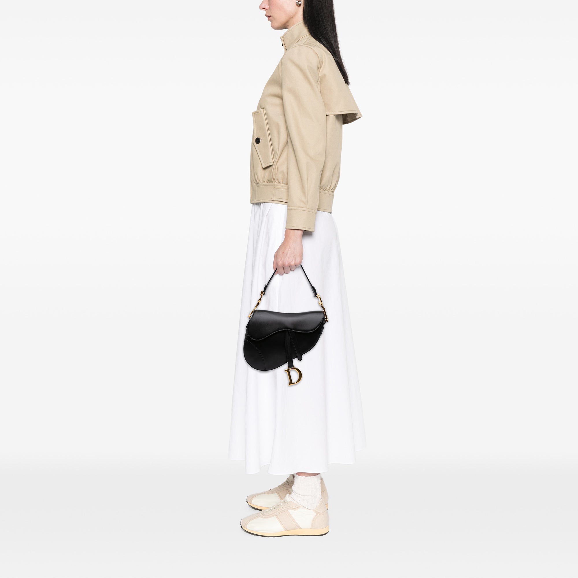 Dior Smooth Calfskin Saddle Bag - image 6