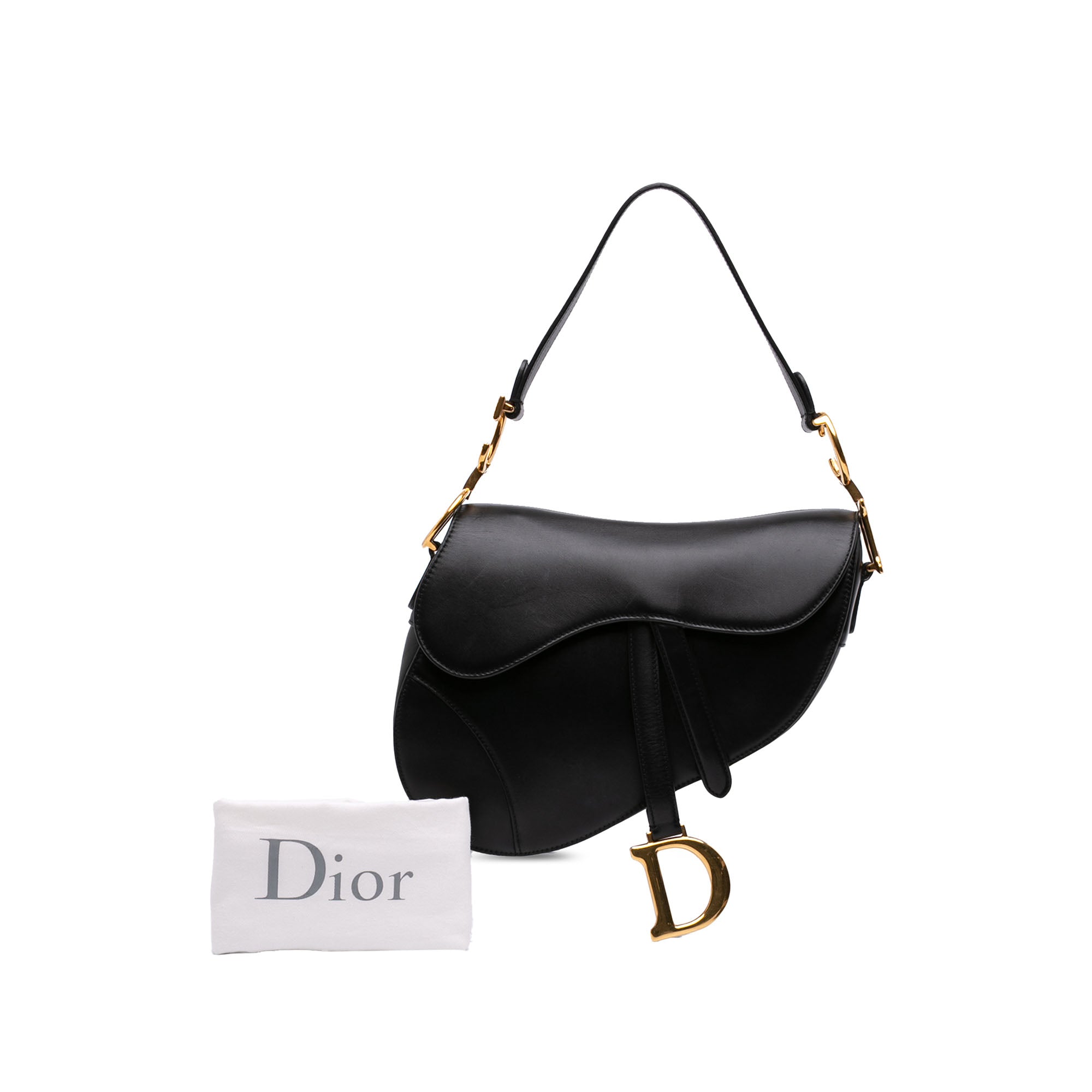 Dior Smooth Calfskin Saddle Bag - image 7