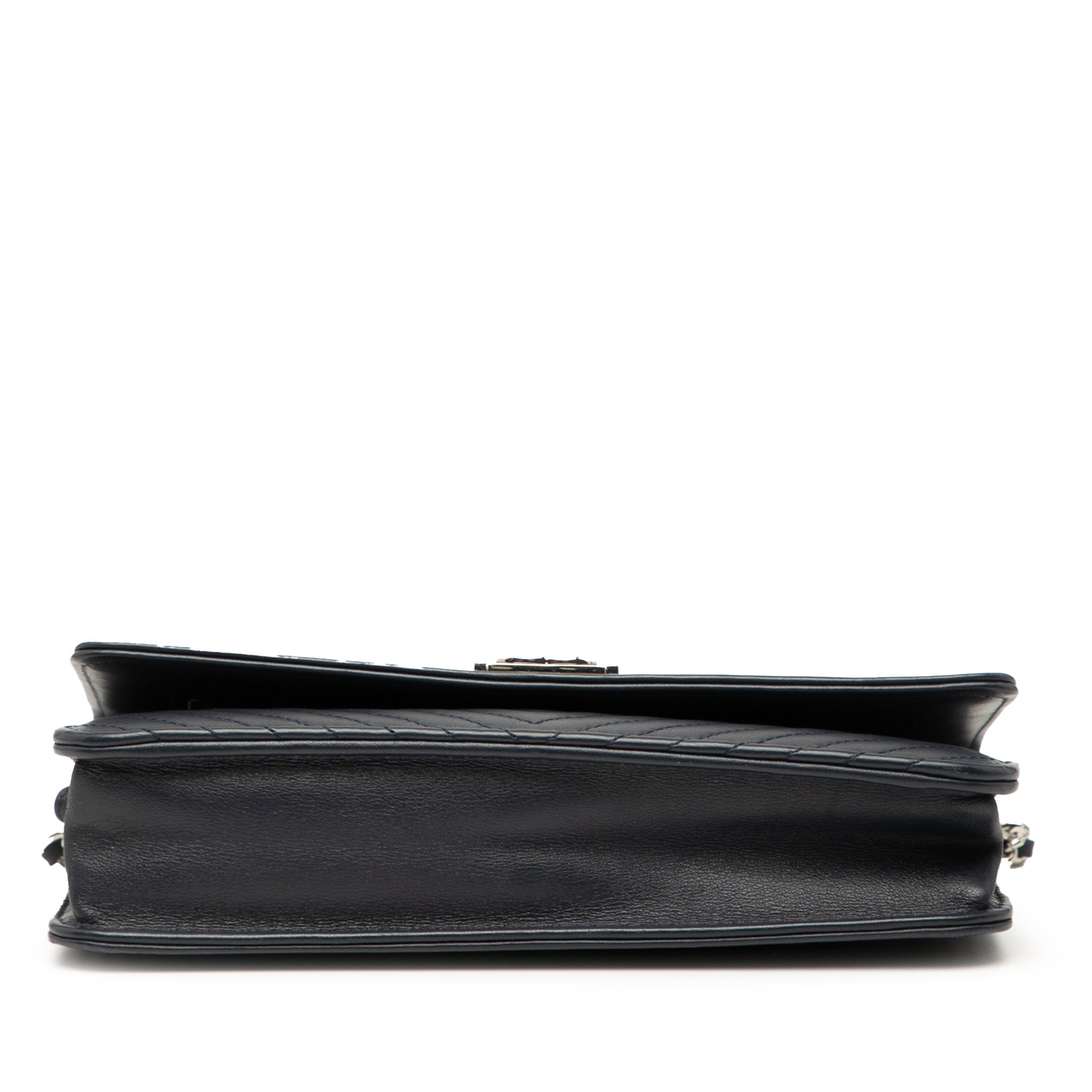 Chanel Chevron Lambskin Boy Wallet on Chain - image 3