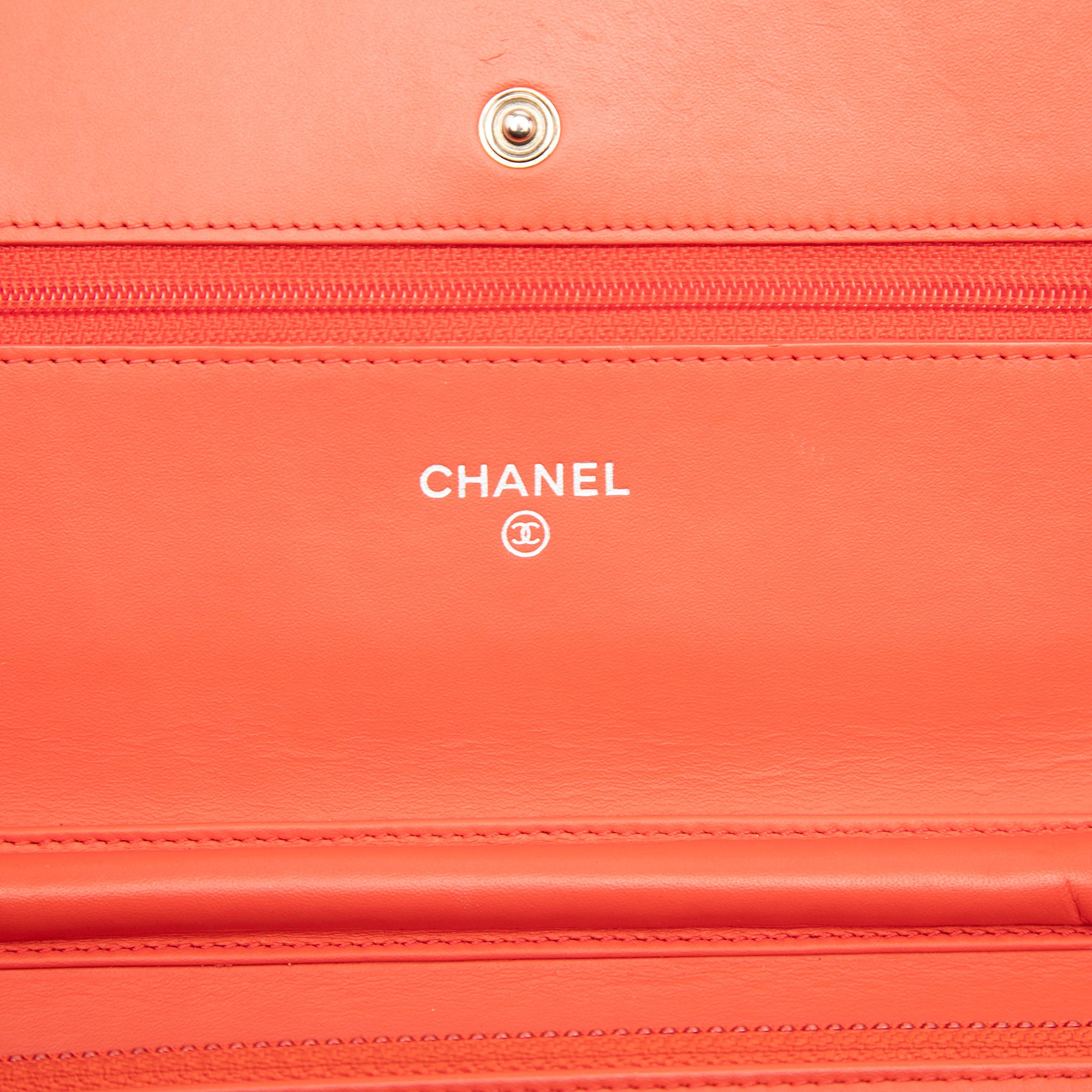 Chanel CC Patent Wallet on Chain - image 5