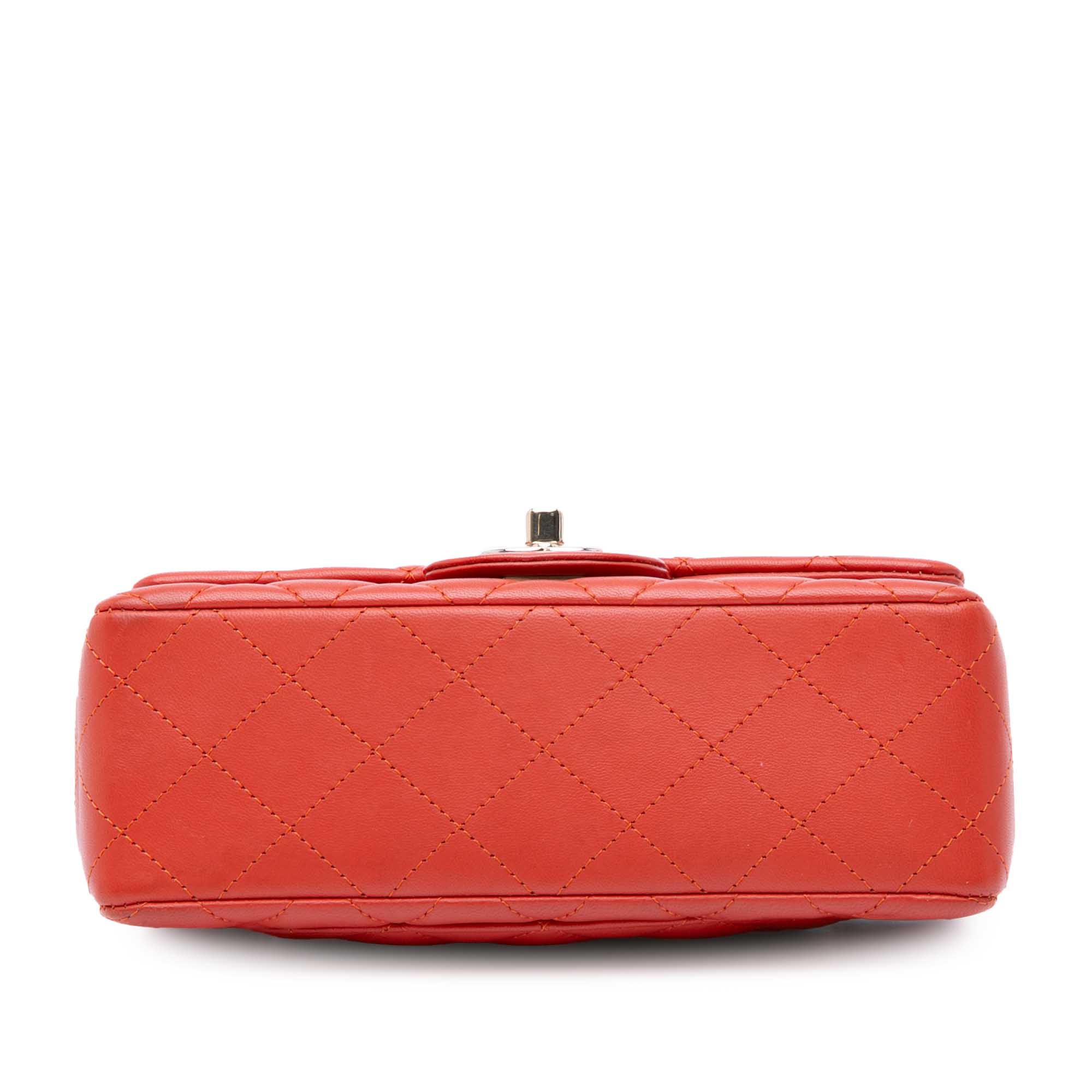 Chanel Mini Rectangular Classic Lambskin Single Flap - image 3