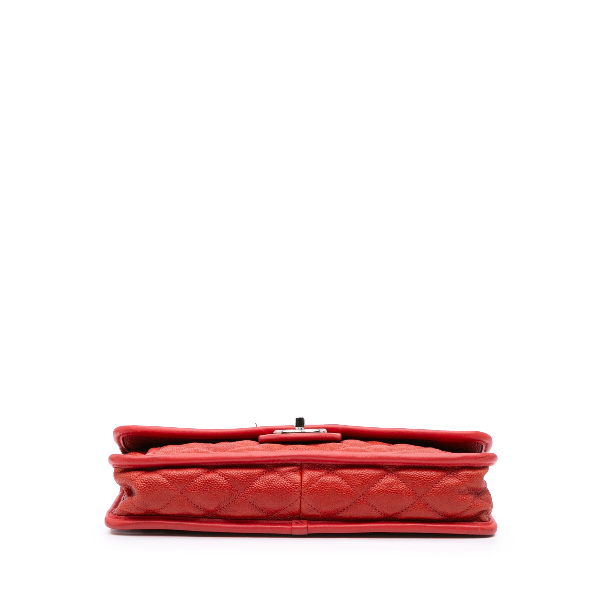 Chanel Medium Quilted Caviar French Riviera Flap - image 3