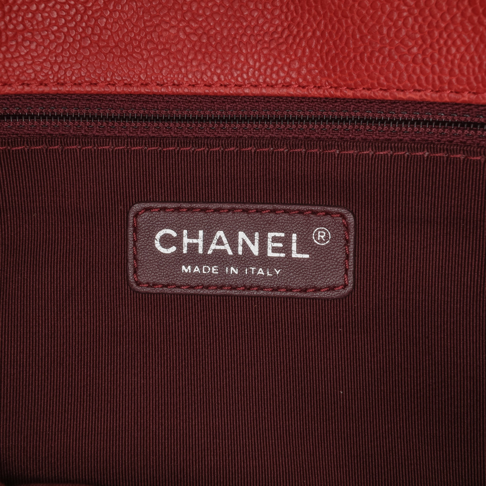 Chanel Medium Quilted Caviar French Riviera Flap - image 5