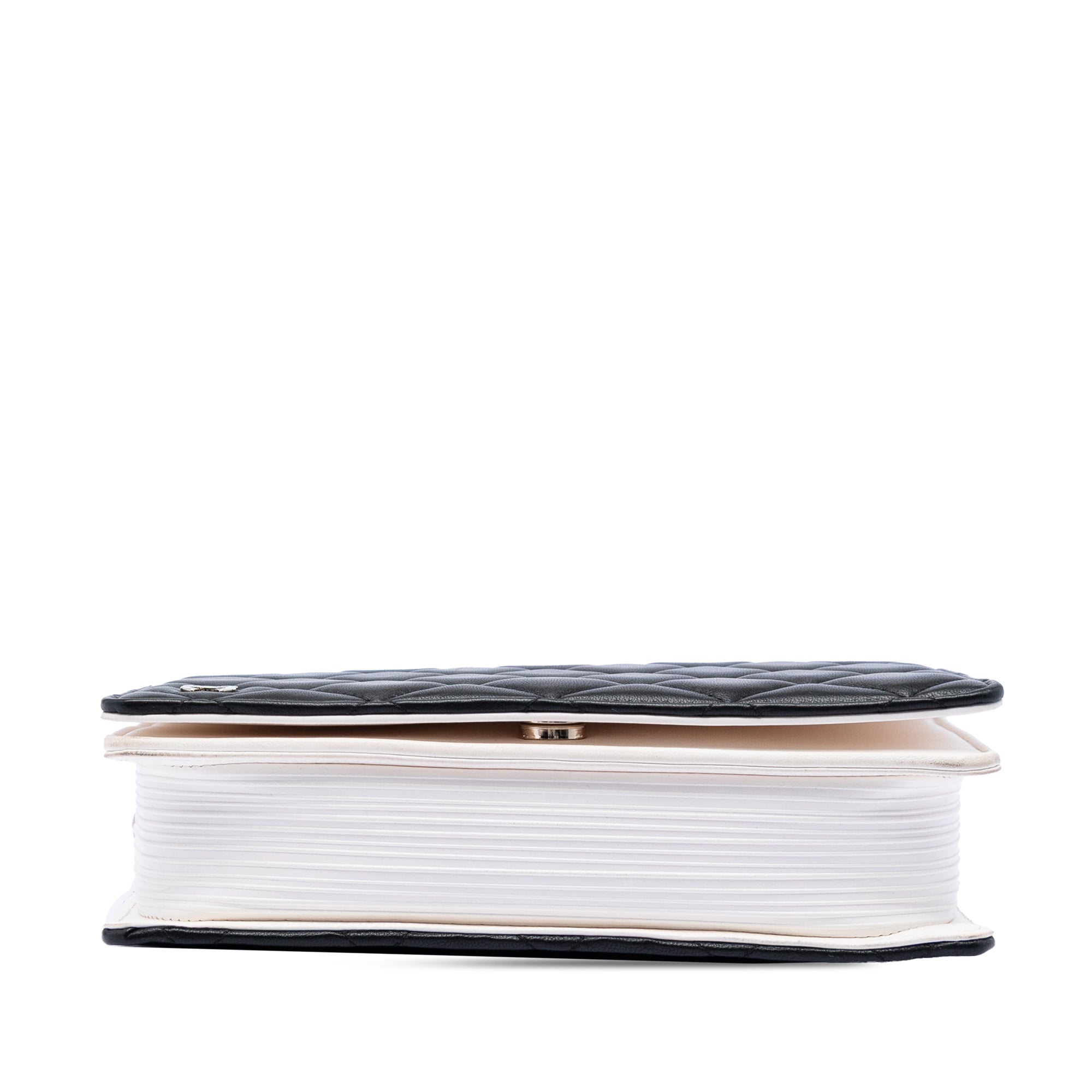 Chanel Quilted Lambskin Book Wallet On Chain - image 3