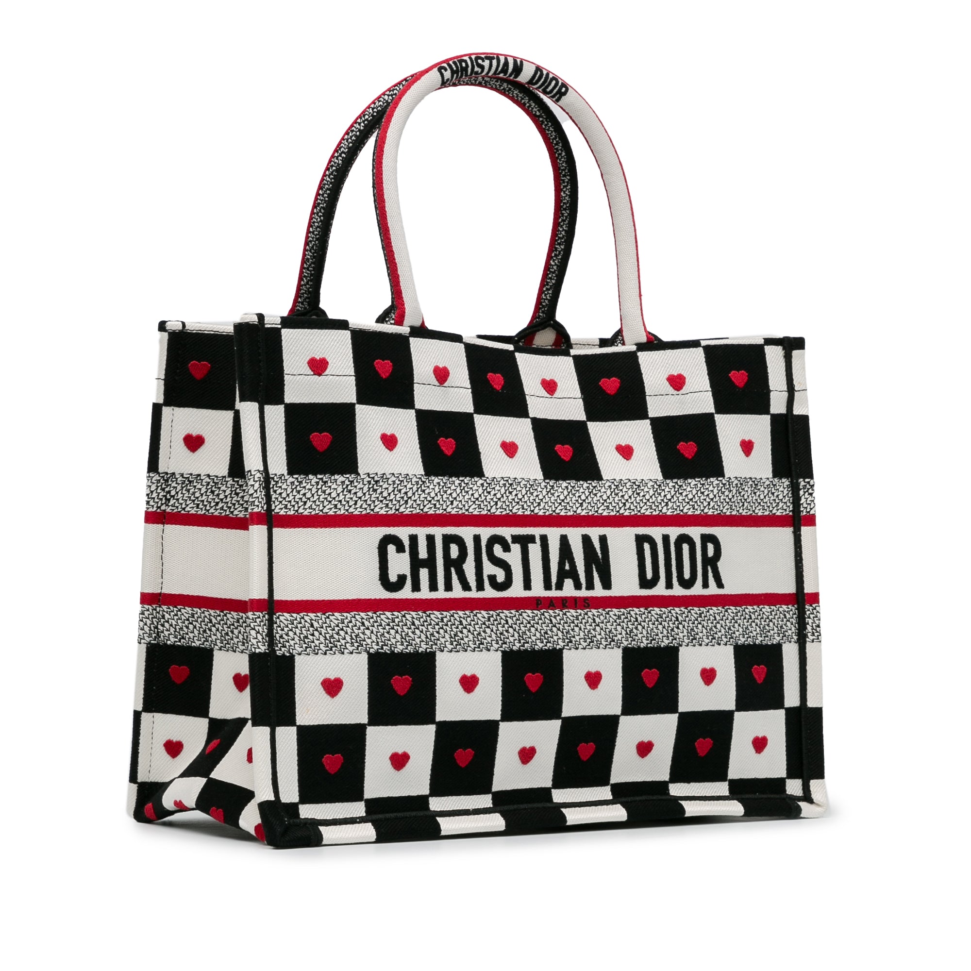 Dior DiorAmour Medium Canvas D-Chess Book Tote - image 2