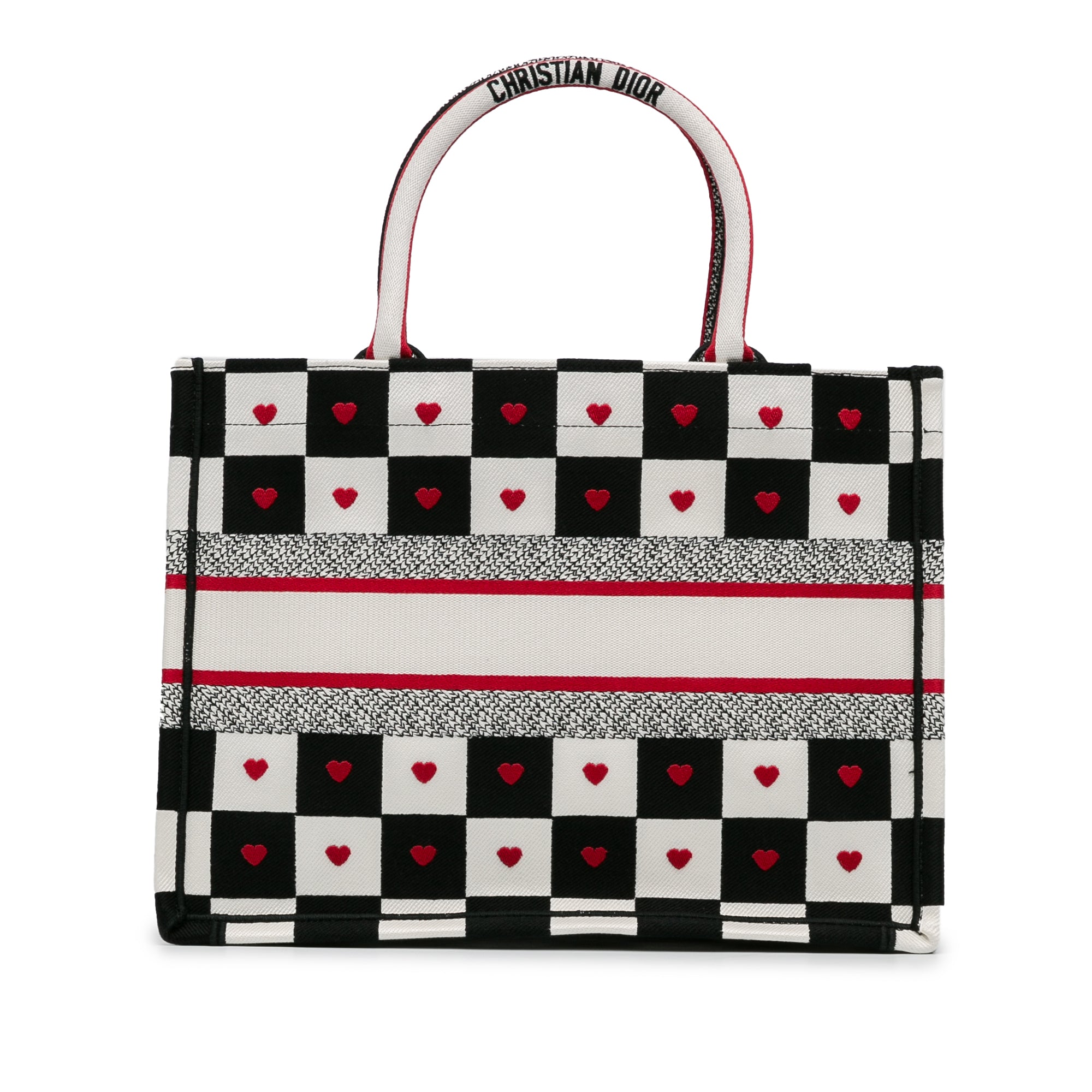 Dior DiorAmour Medium Canvas D-Chess Book Tote - image 3
