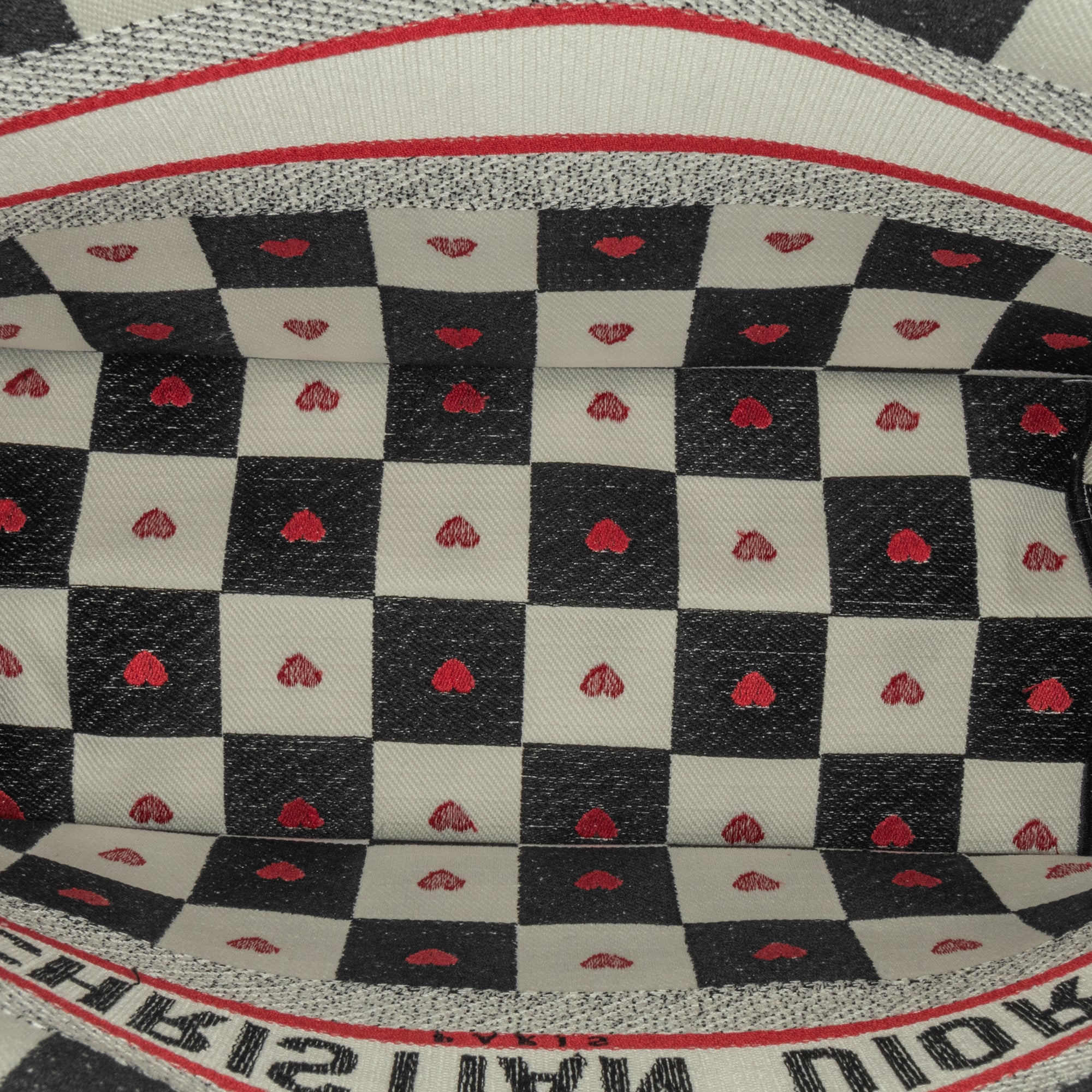 Dior DiorAmour Medium Canvas D-Chess Book Tote - image 5