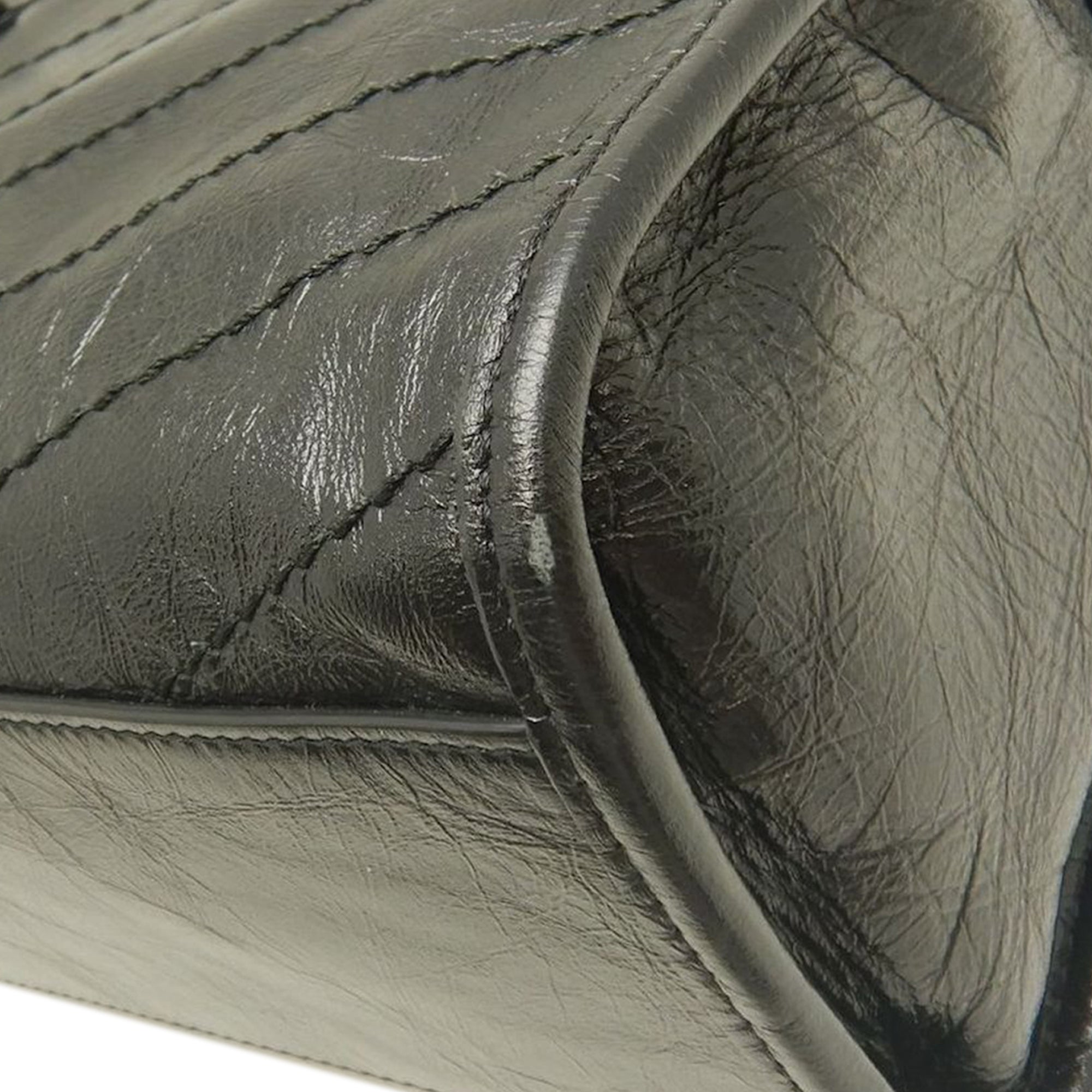 Saint Laurent Medium Crinkled Calfskin Monogram Niki Shopper Tote - image 13