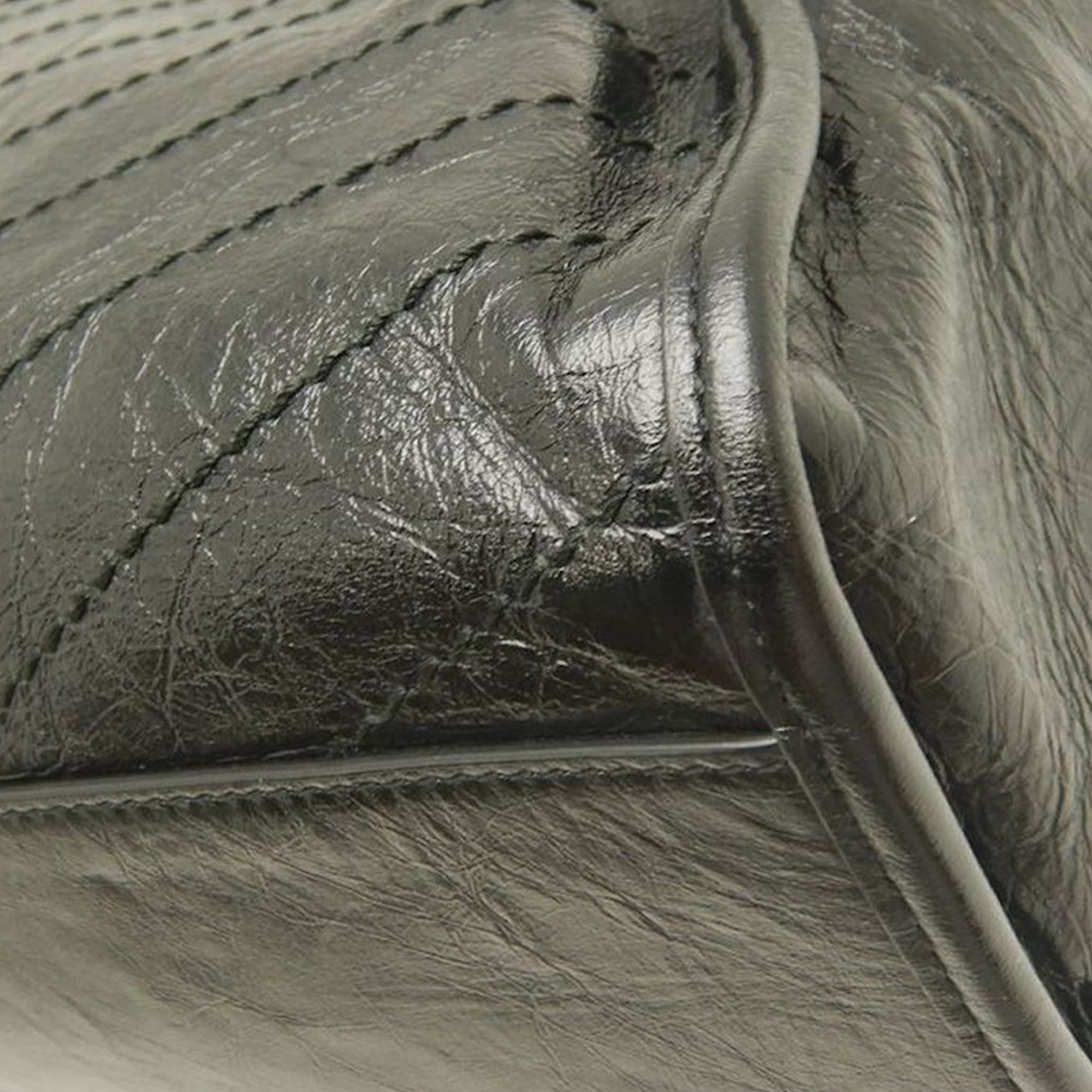 Saint Laurent Medium Crinkled Calfskin Monogram Niki Shopper Tote - image 14