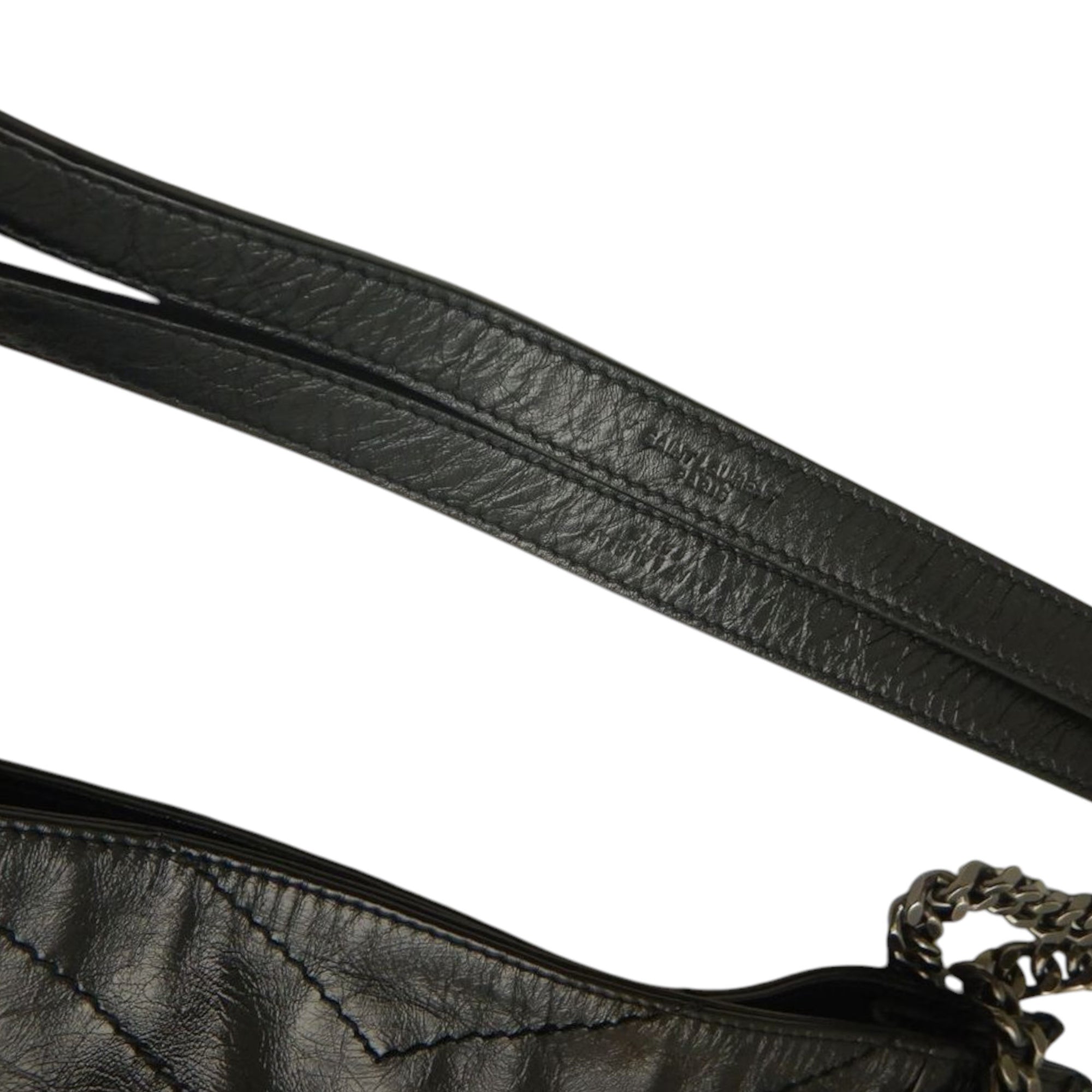 Saint Laurent Medium Crinkled Calfskin Monogram Niki Shopper Tote - image 16