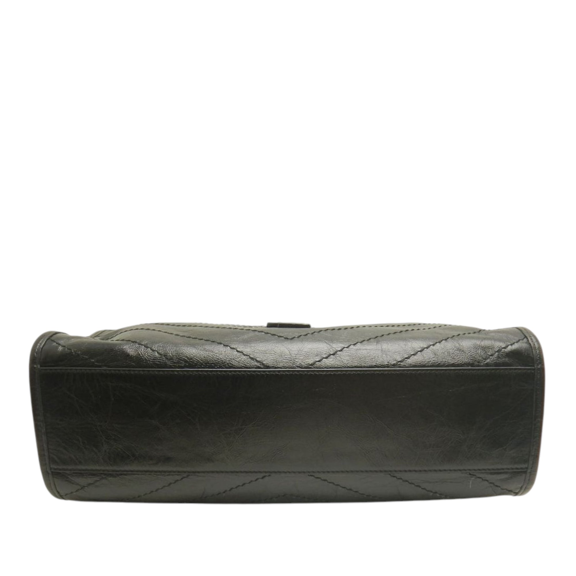 Saint Laurent Medium Crinkled Calfskin Monogram Niki Shopper Tote - image 3