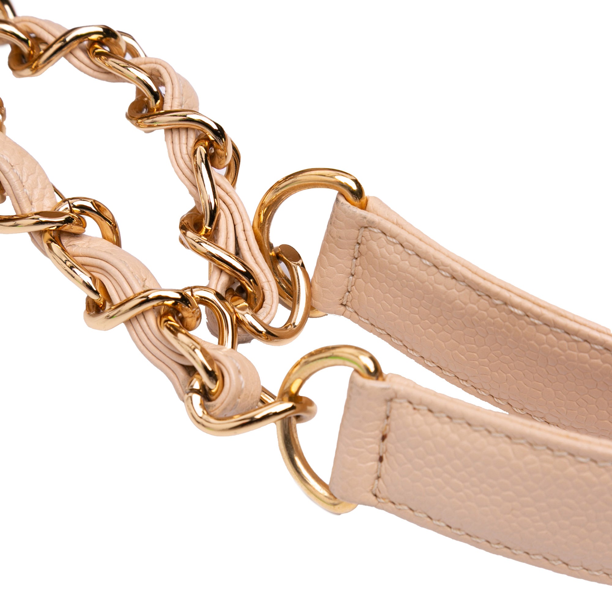 Chanel Caviar Petite Shopping Tote - image 8