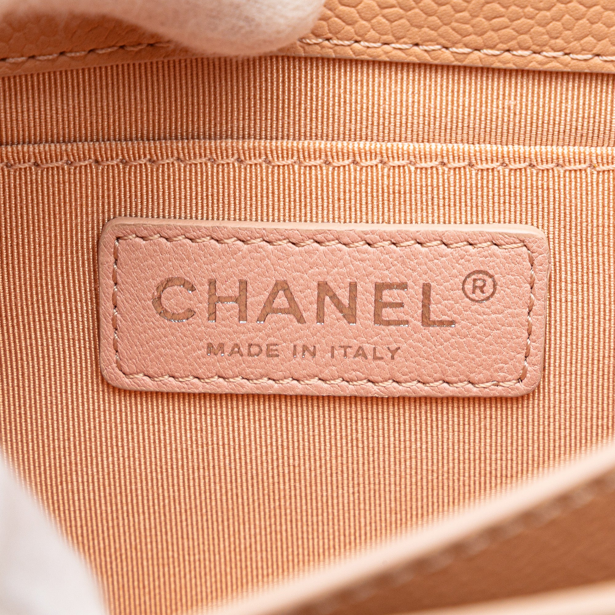 Chanel Mini Quilted Caviar CC Box Flap - image 6