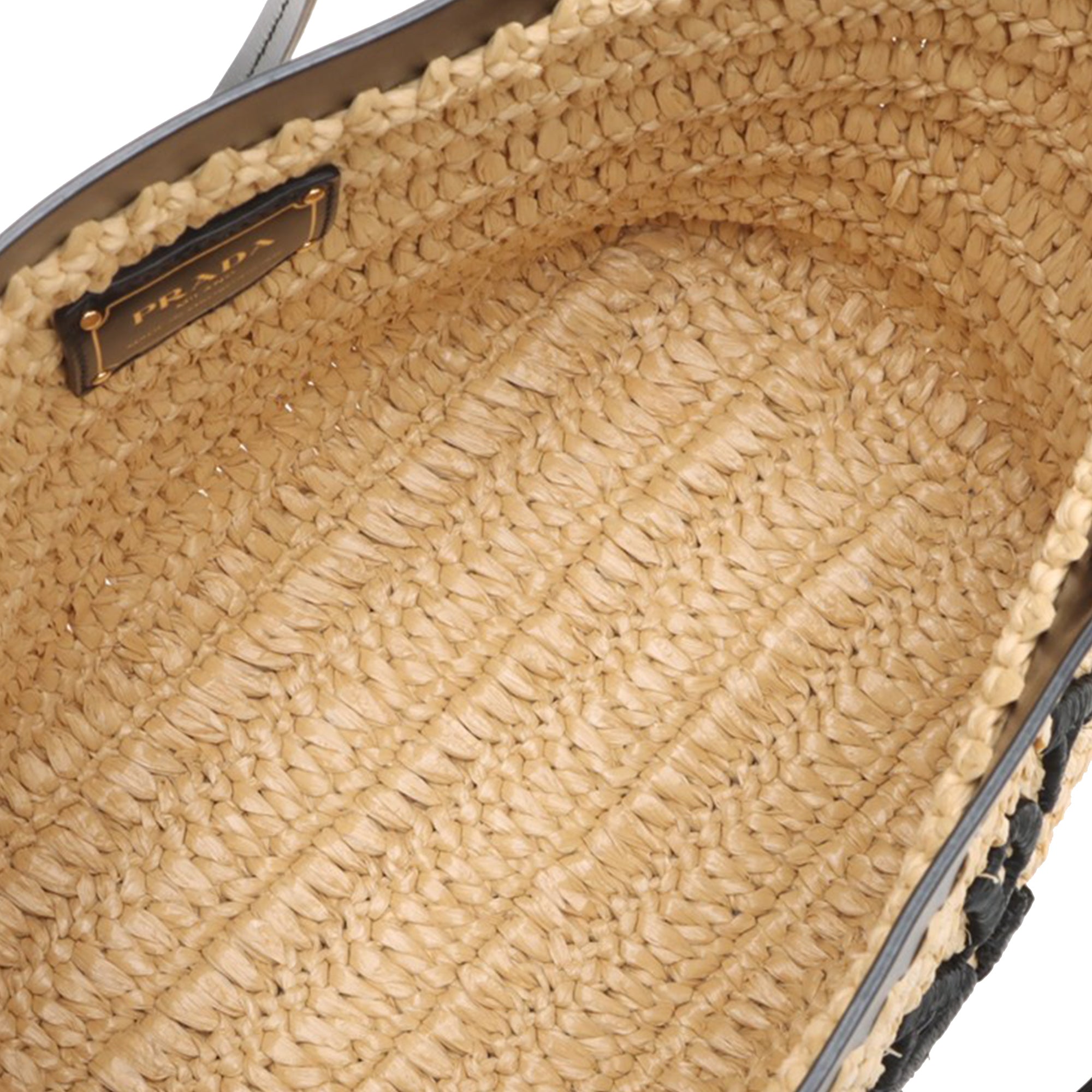 Prada Raffia Basket Bag - image 3