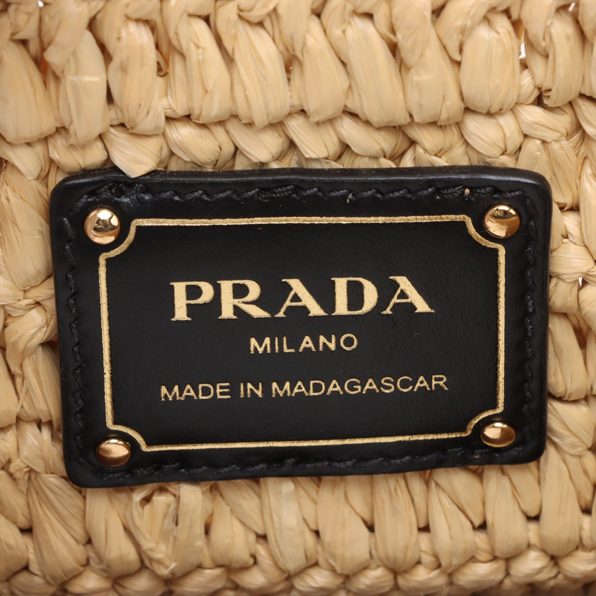 Prada Raffia Basket Bag - image 4