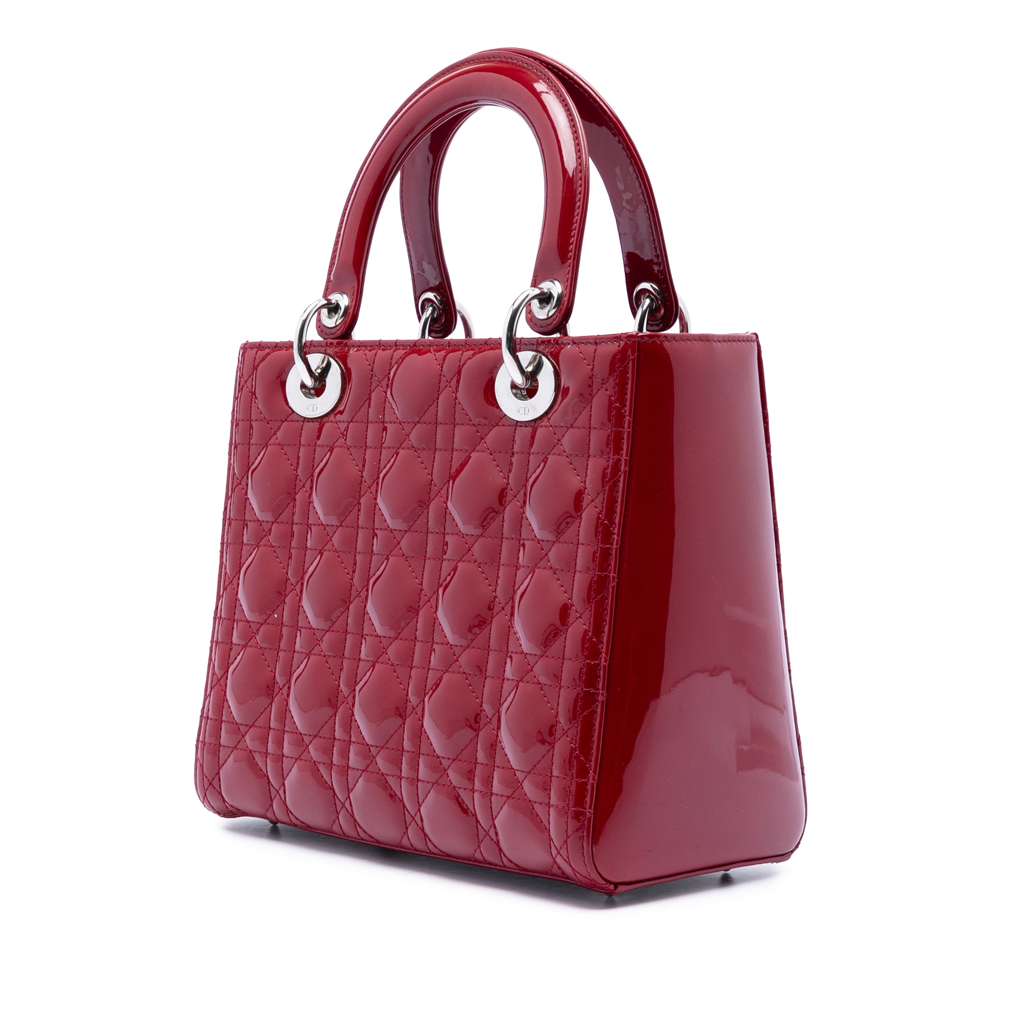 Dior Medium Patent Cannage Lady Dior - image 2