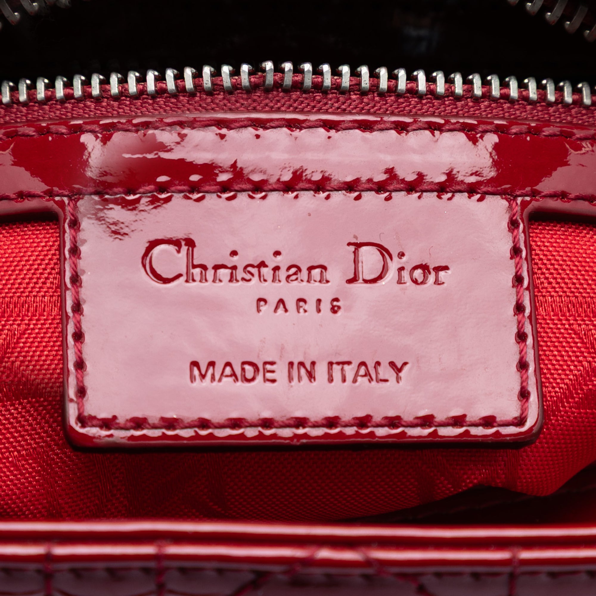 Dior Medium Patent Cannage Lady Dior - image 5