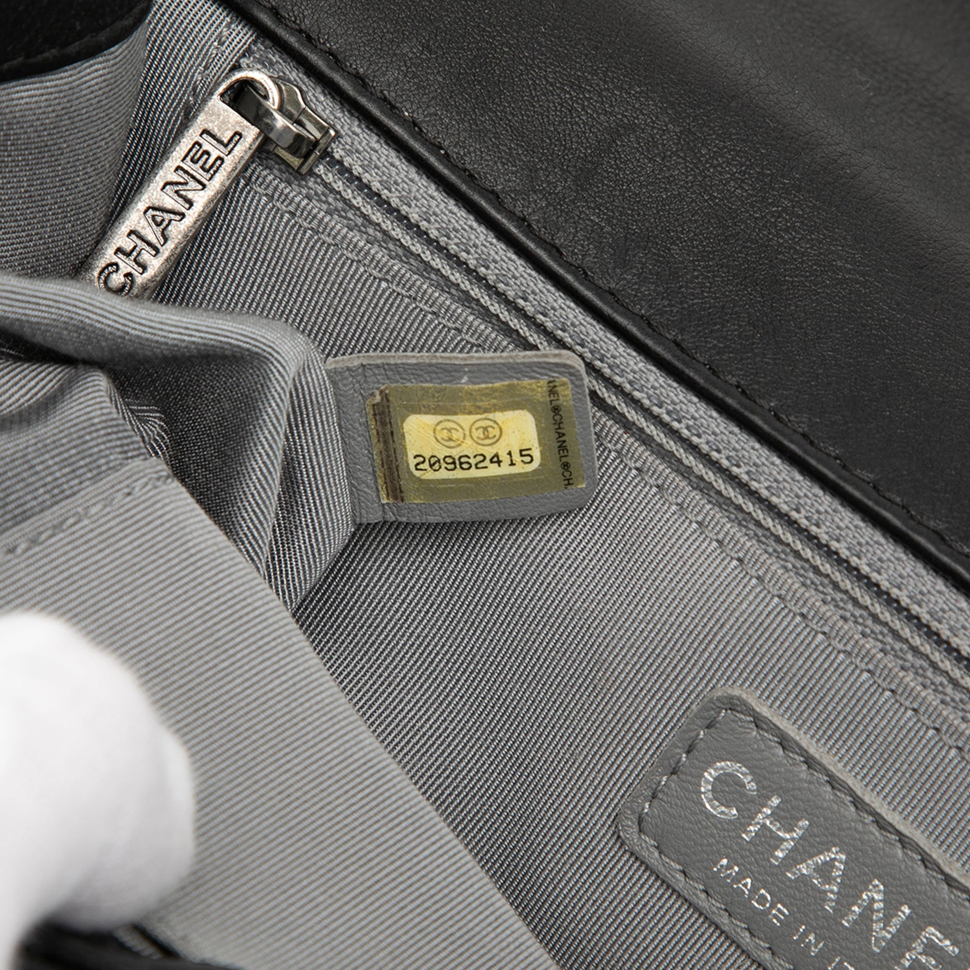 Chanel Medium Quilted Calfskin Wild Stitch Boy Flap - image 6