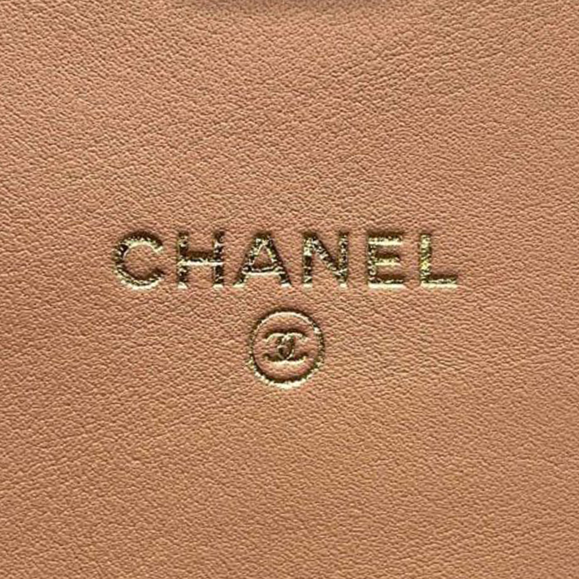 Chanel Mini Quilted Lambskin Coco Mail Clutch with Chain - image 5