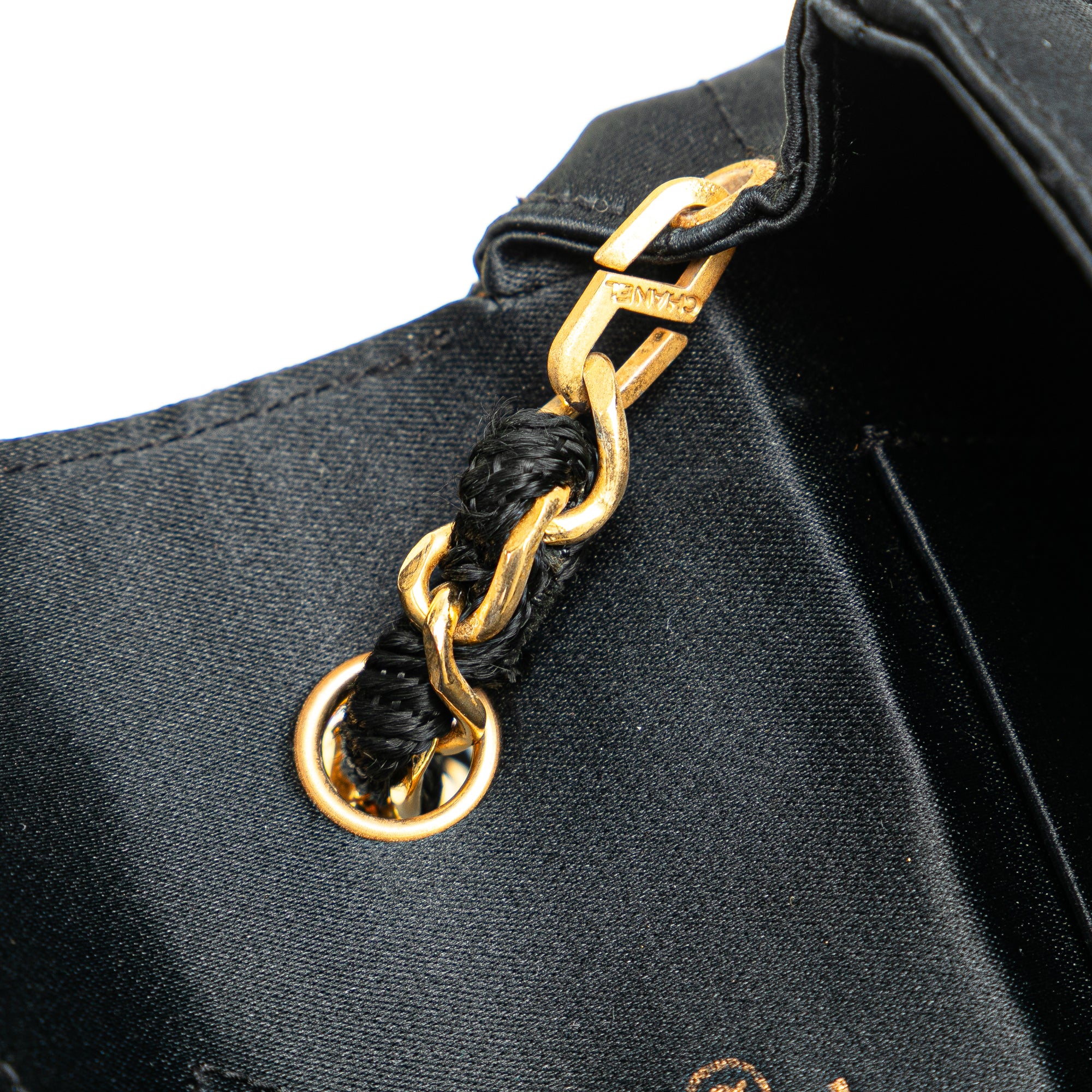 Chanel CC Quilted Satin Crossbody - image 10