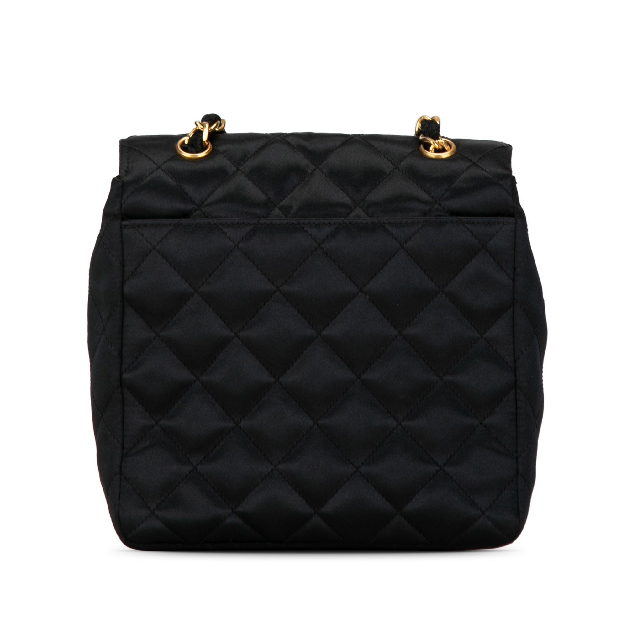 Chanel CC Quilted Satin Crossbody - image 3