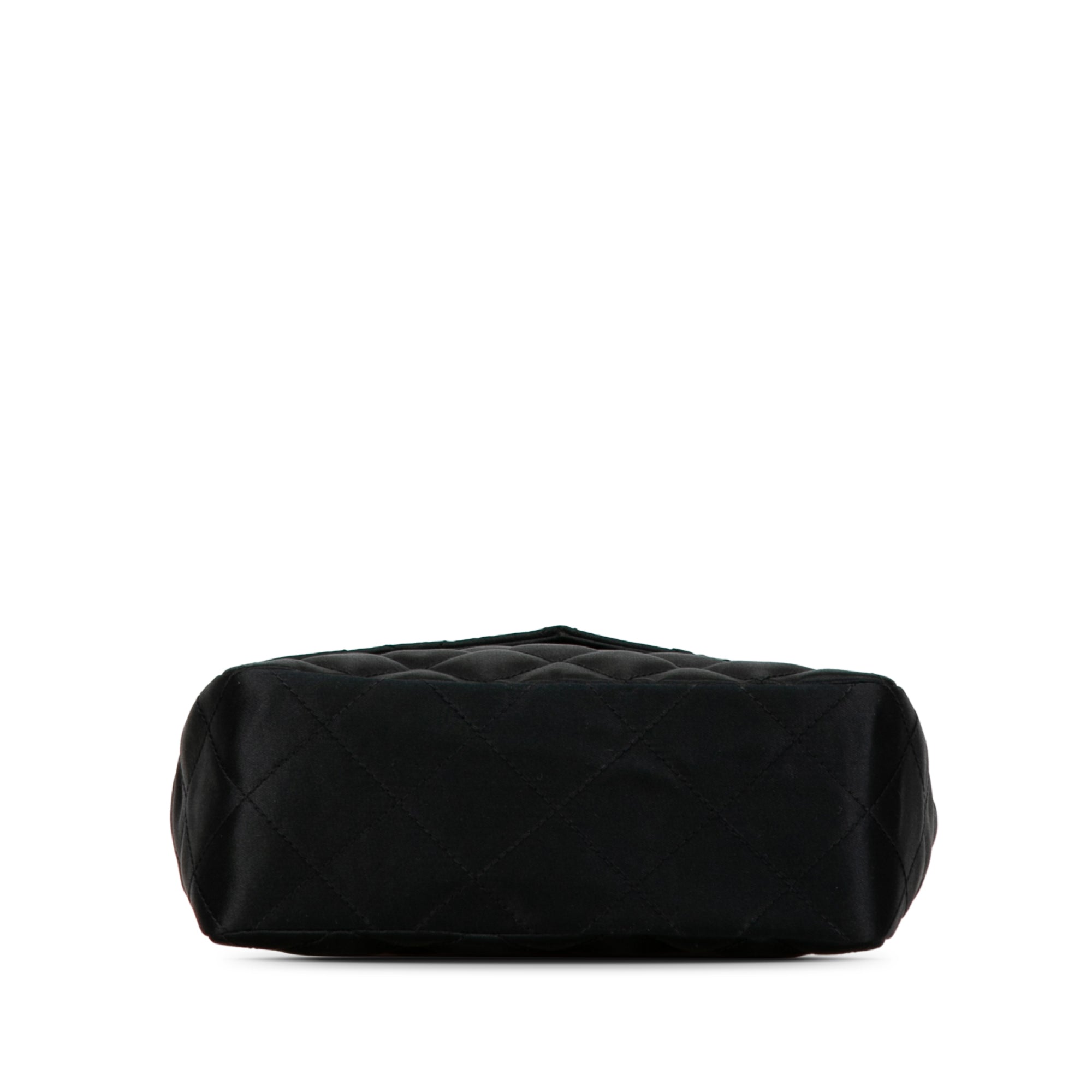 Chanel CC Quilted Satin Crossbody - image 4