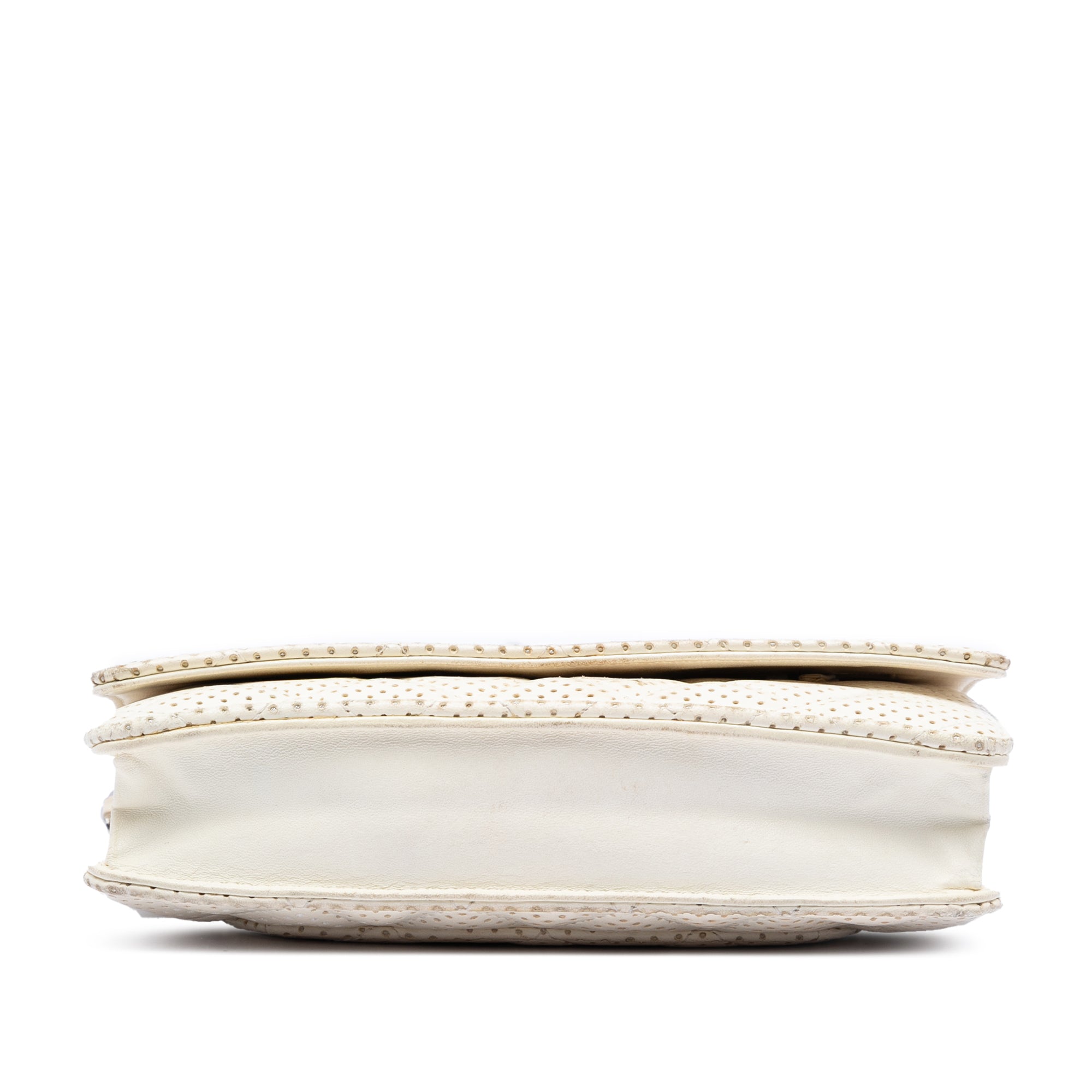 Chanel CC Quilted Perforated Lambskin Wallet On Chain - image 3