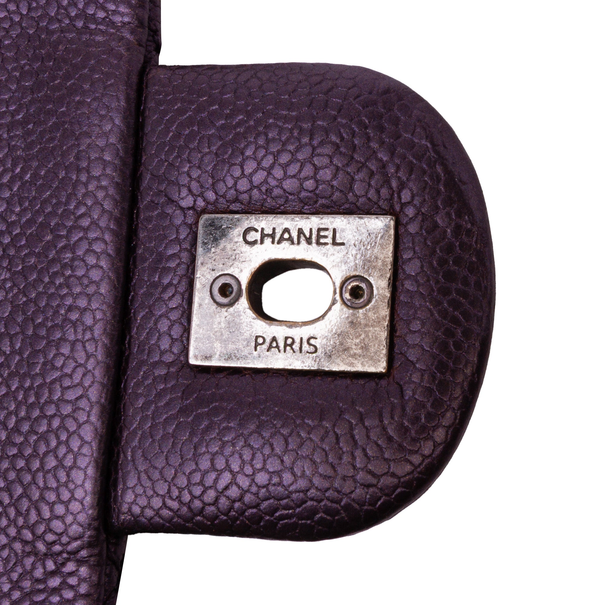 Chanel Jumbo Quilted Caviar Easy Flap - image 6