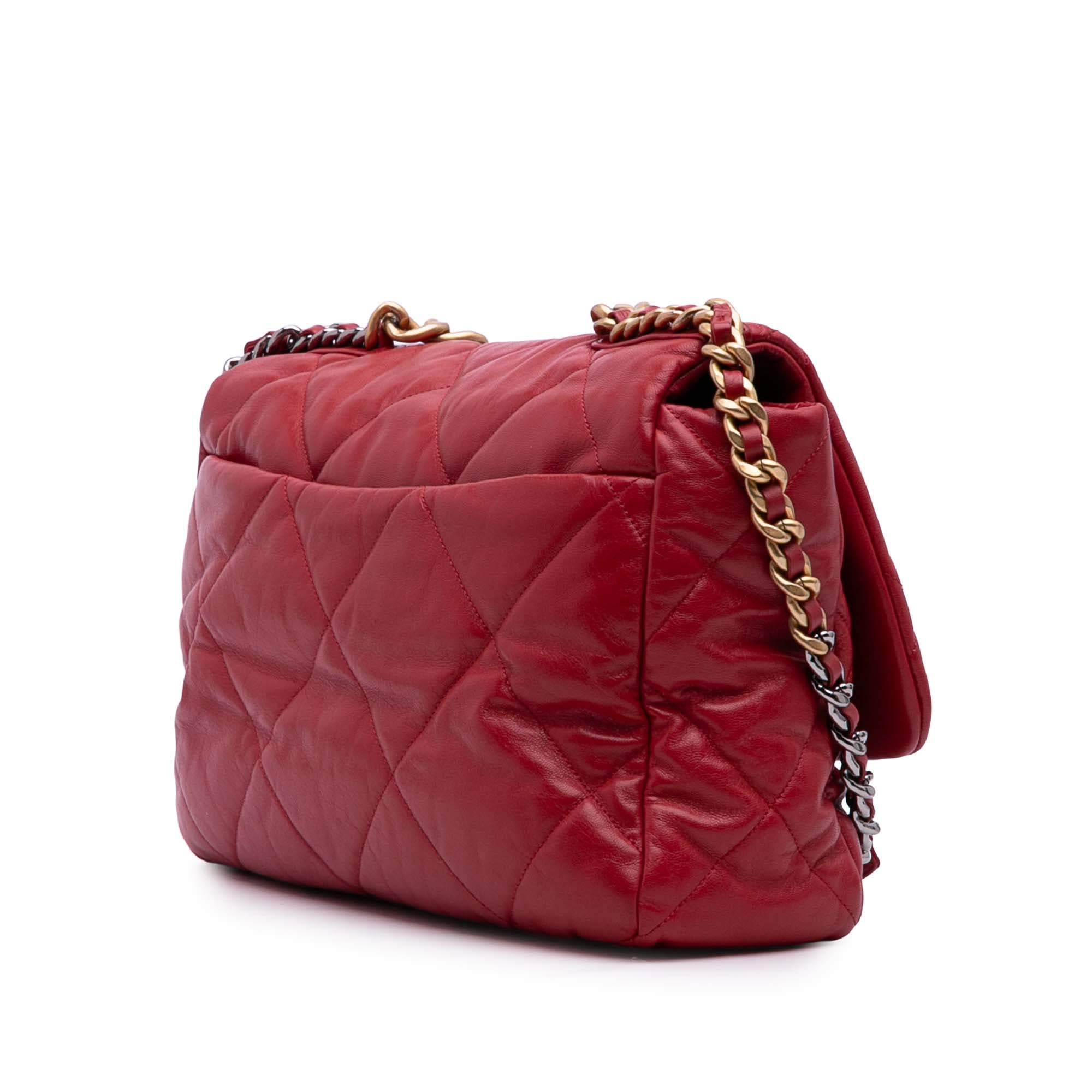 Chanel Maxi Lambskin 19 Flap - image 2