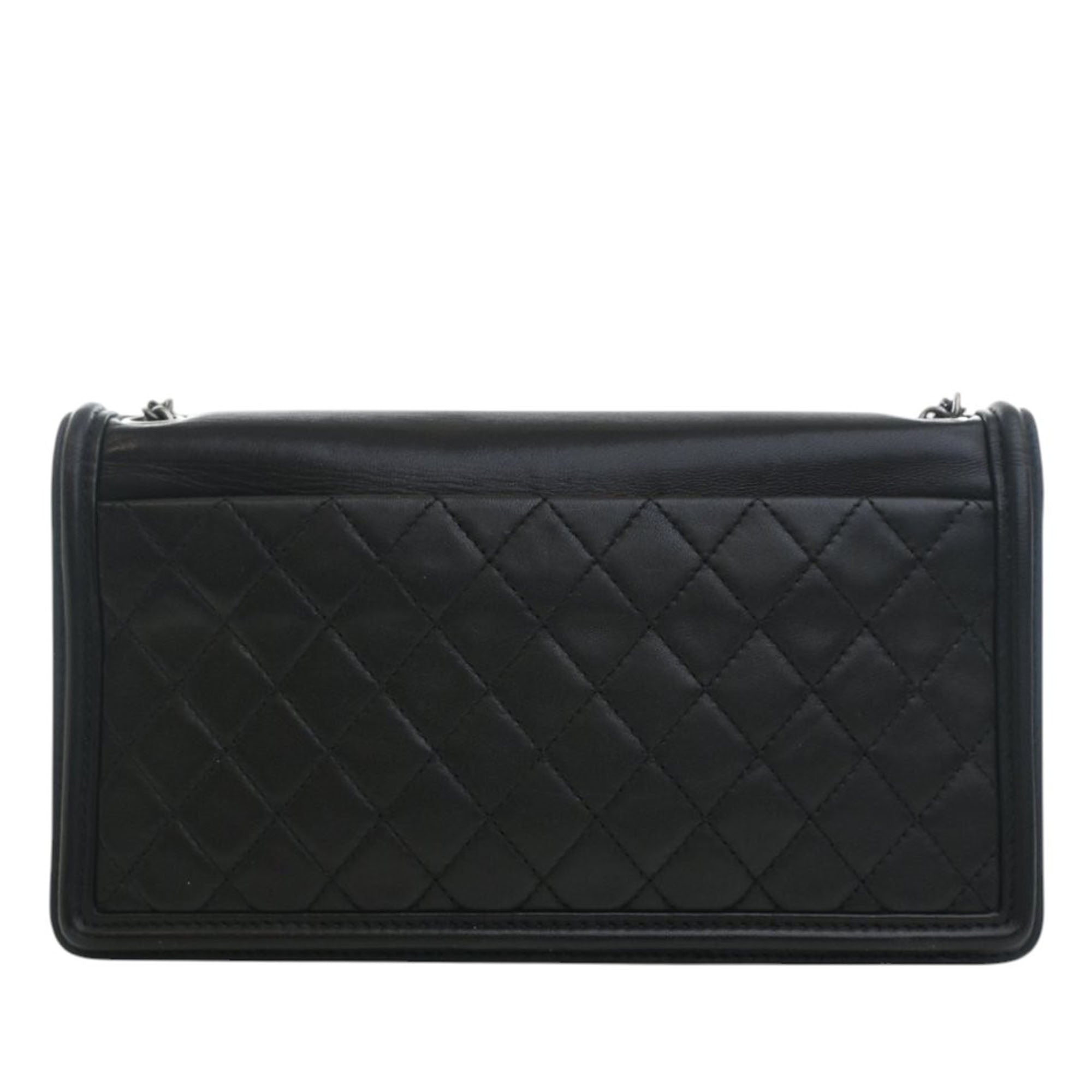 Chanel Lambskin and Acrylic Boy Brick Horizontal Flap - image 2