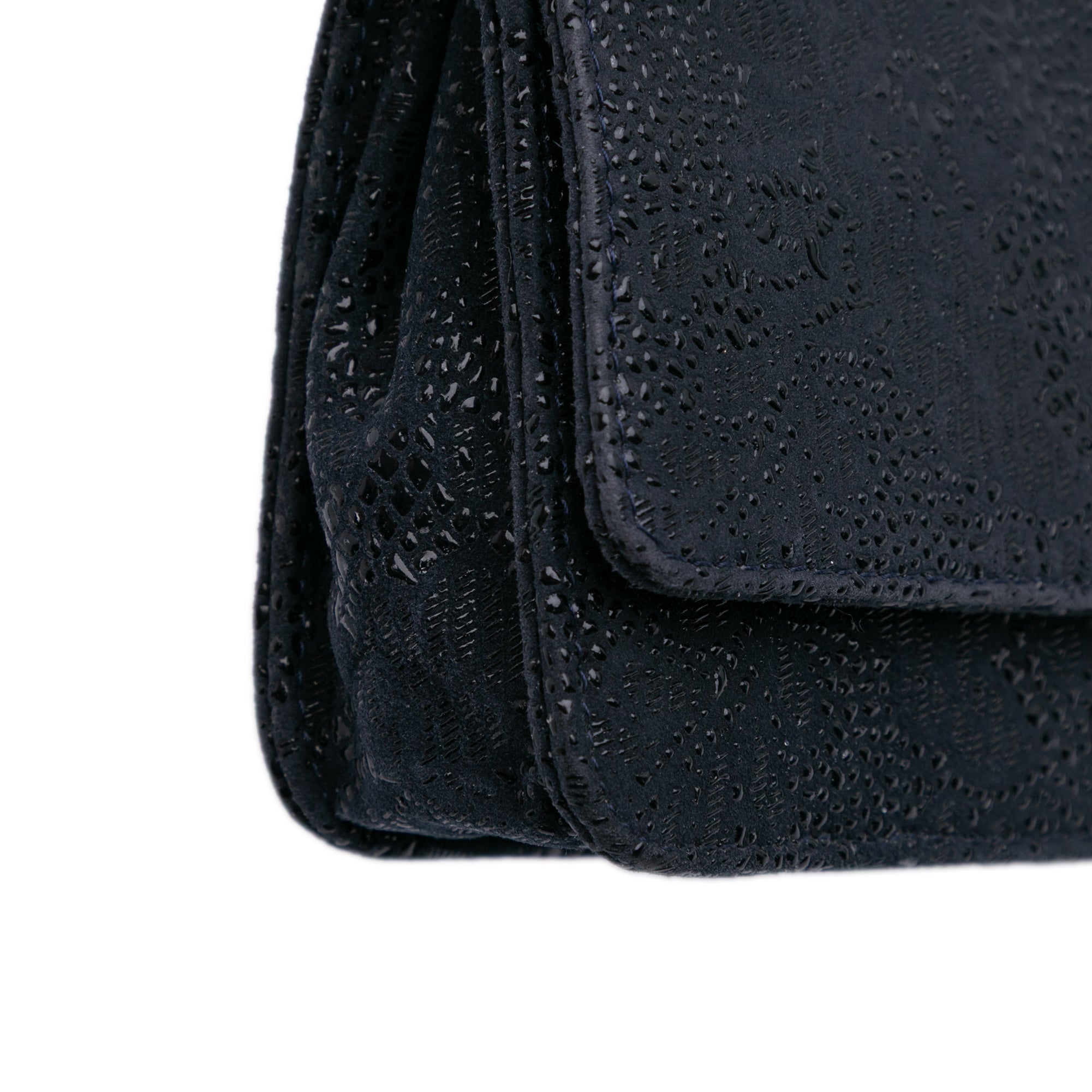 Chanel CC Lace Overlay Goatskin Wallet On Chain - image 7