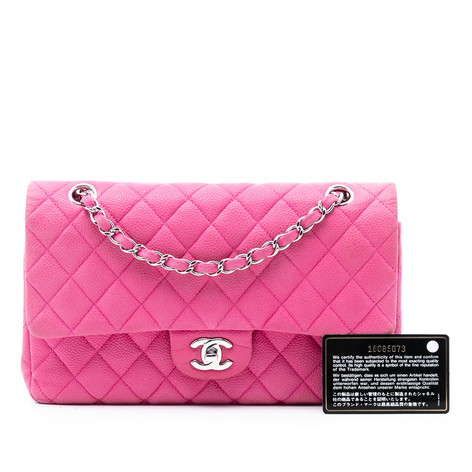 Chanel Medium Classic Caviar Double Flap - image 8