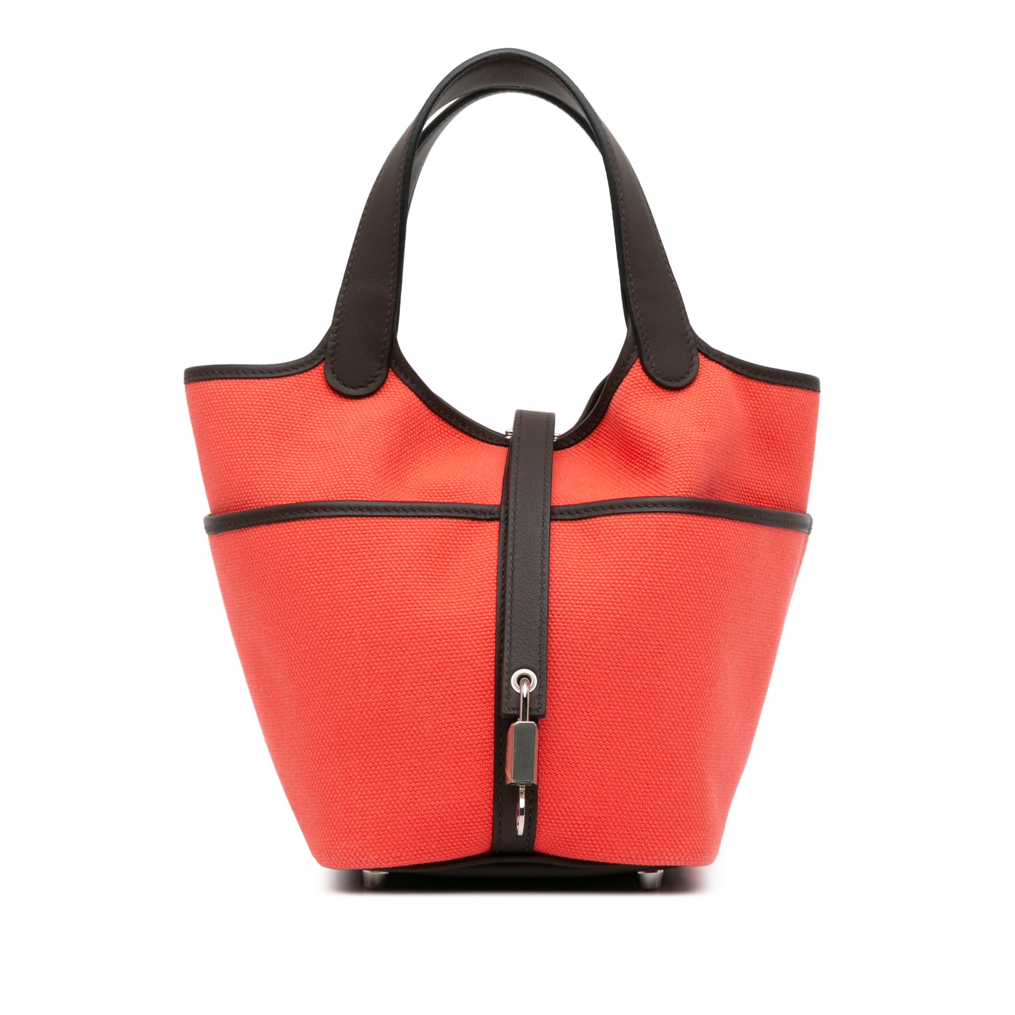Hermès Toile Goeland and Swift Cargo Picotin Lock 18 - image 1