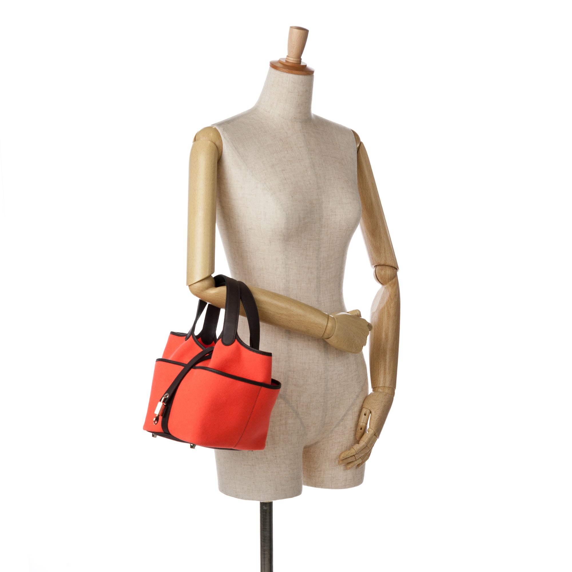 Hermès Toile Goeland and Swift Cargo Picotin Lock 18 - image 11