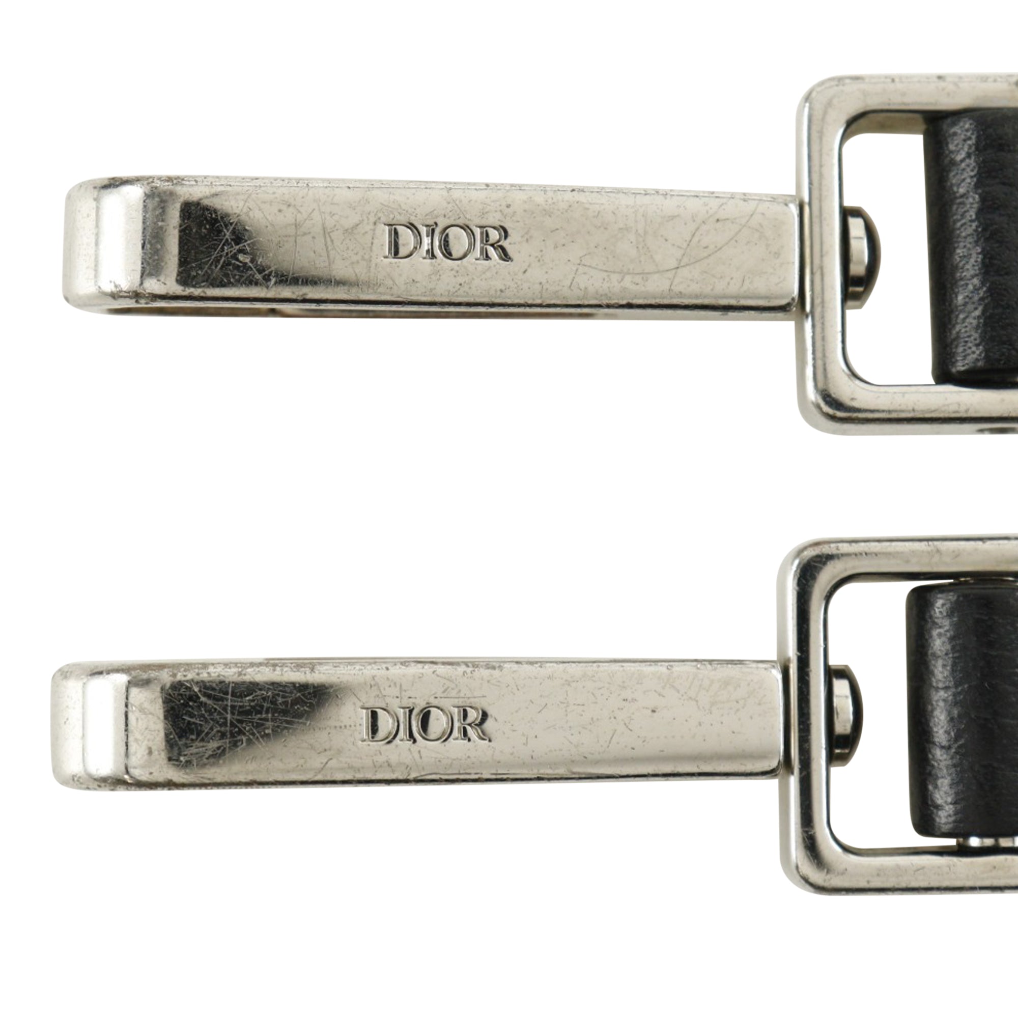 Dior Mini Grained Calfskin Saddle Tote - image 12